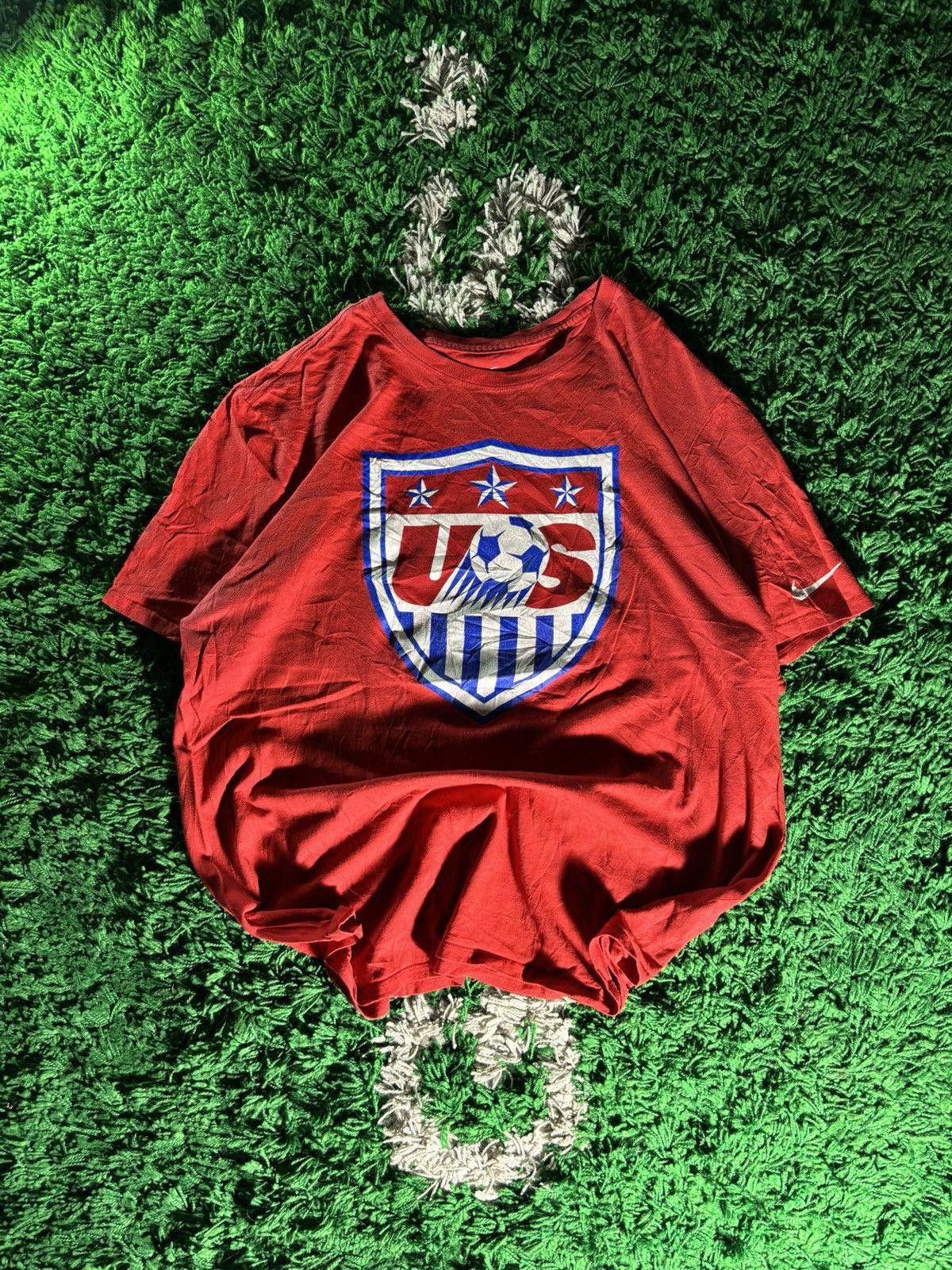 Nike 2010s Nike USA Soccer Tee Size US XL / EU 56 / 4 - 2 Thumbnail