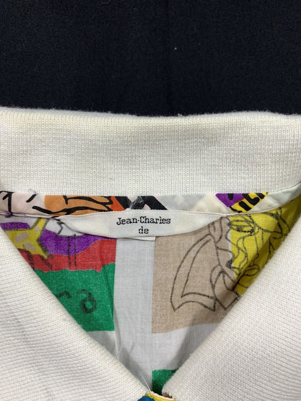 20471120 Jean Charles Castelbajac Art Full Print Button Shirt Size US L / EU 52-54 / 3 - 3 Thumbnail