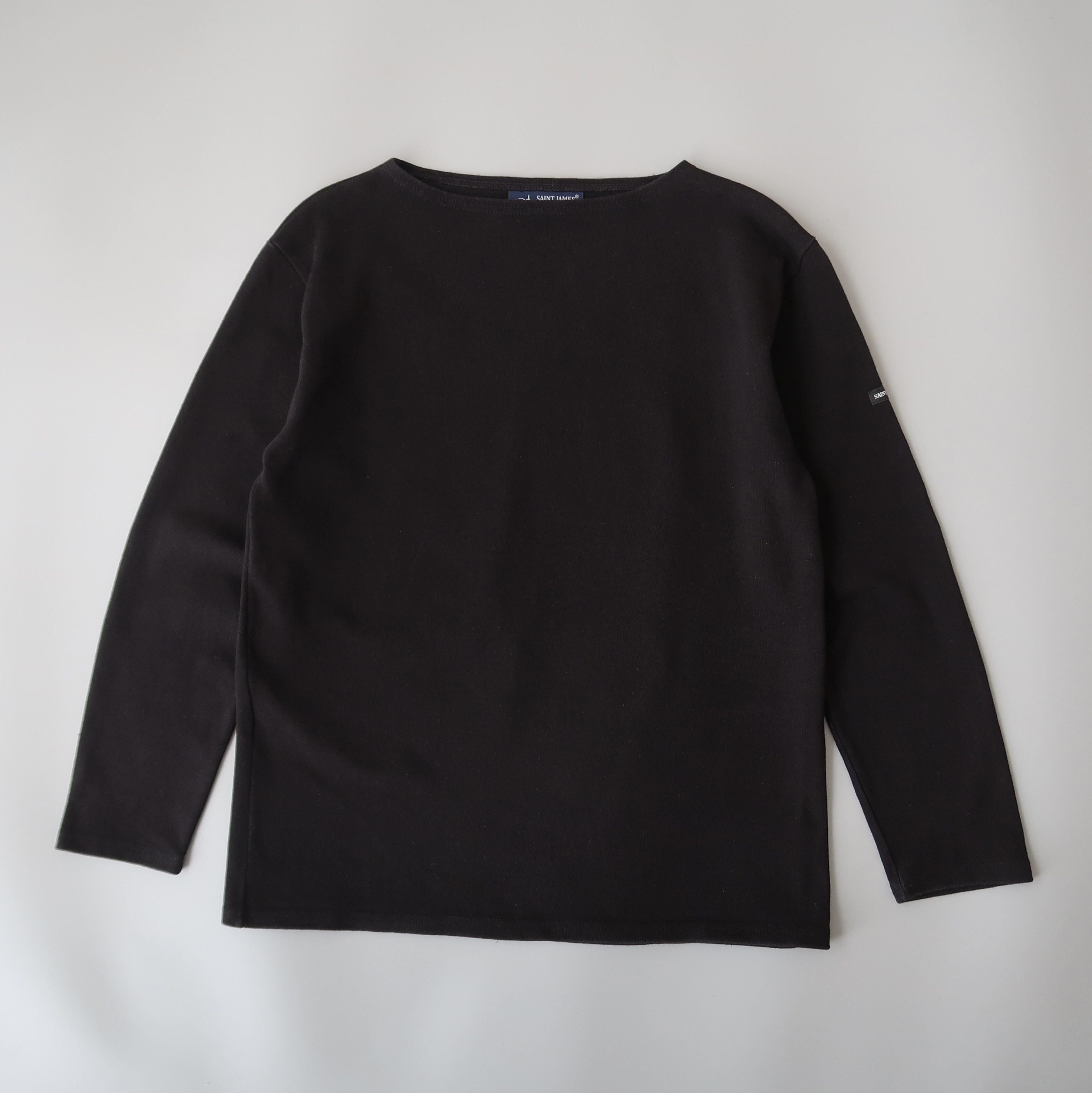 Saint James SAINT JAMES heavyweight cotton solid breton shirt, 3.5 Size US S / EU 44-46 / 1 - 2 Thumbnail