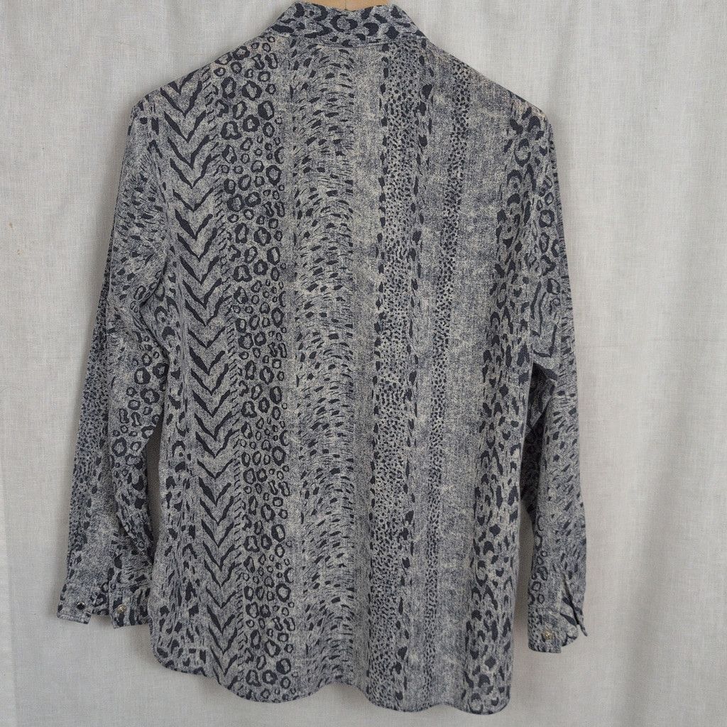 Vintage Ladies' Vintage Sheplers Leopard Print Western Shirt Size 14 Size XL / US 12-14 / IT 48-50 - 5 Thumbnail