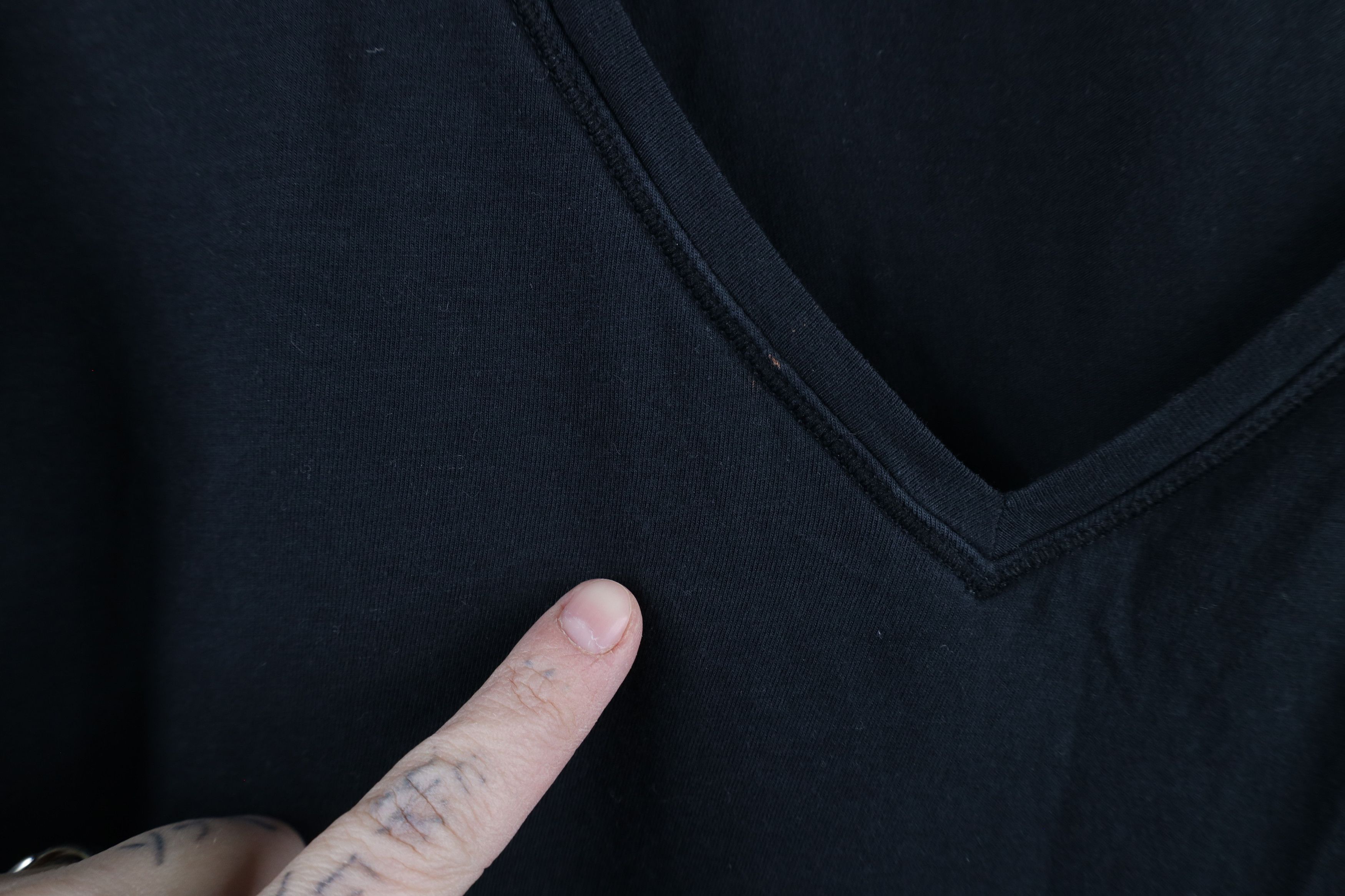 Lululemon × Vintage Lululemon Open Front Wrap Long Sleeve T-Shirt Black Size M / US 6-8 / IT 42-44 - 4 Thumbnail