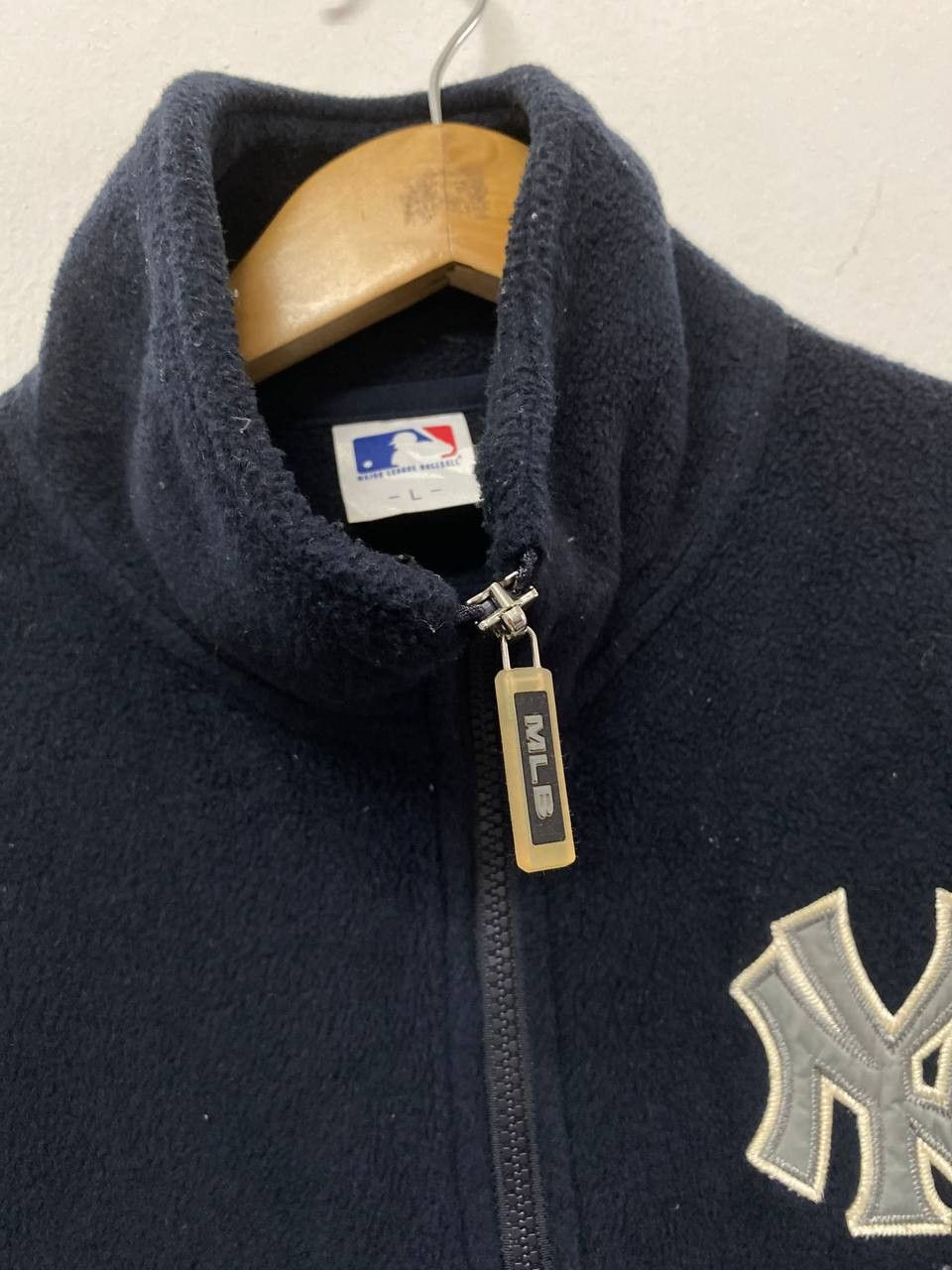 Japanese Brand vintage uniqlo x mlb new york yankees fleece anorak jacket Size US L / EU 52-54 / 3 - 2 Thumbnail