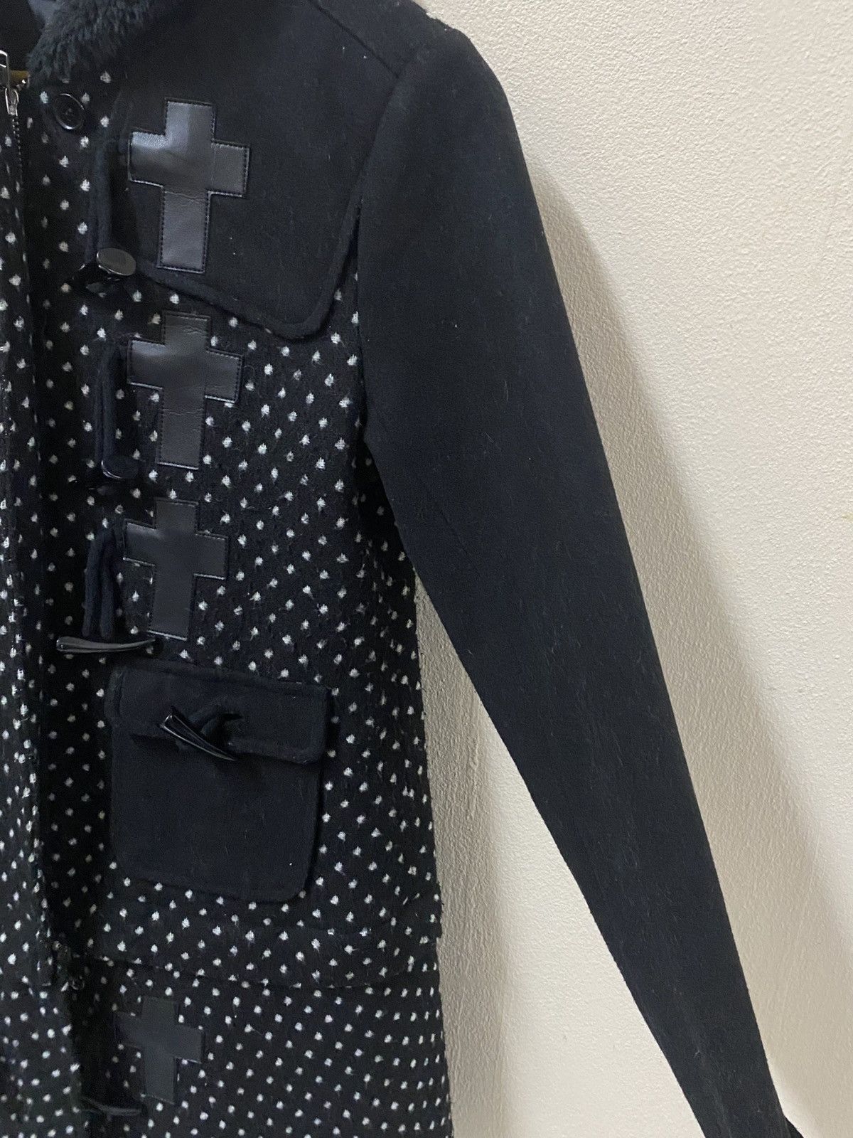 If Six Was Nine HELL CAT PUNKS Cross Patch Hooded Jacket –Jpn Gothic Archive Size S / US 4 / IT 40 - 5 Thumbnail