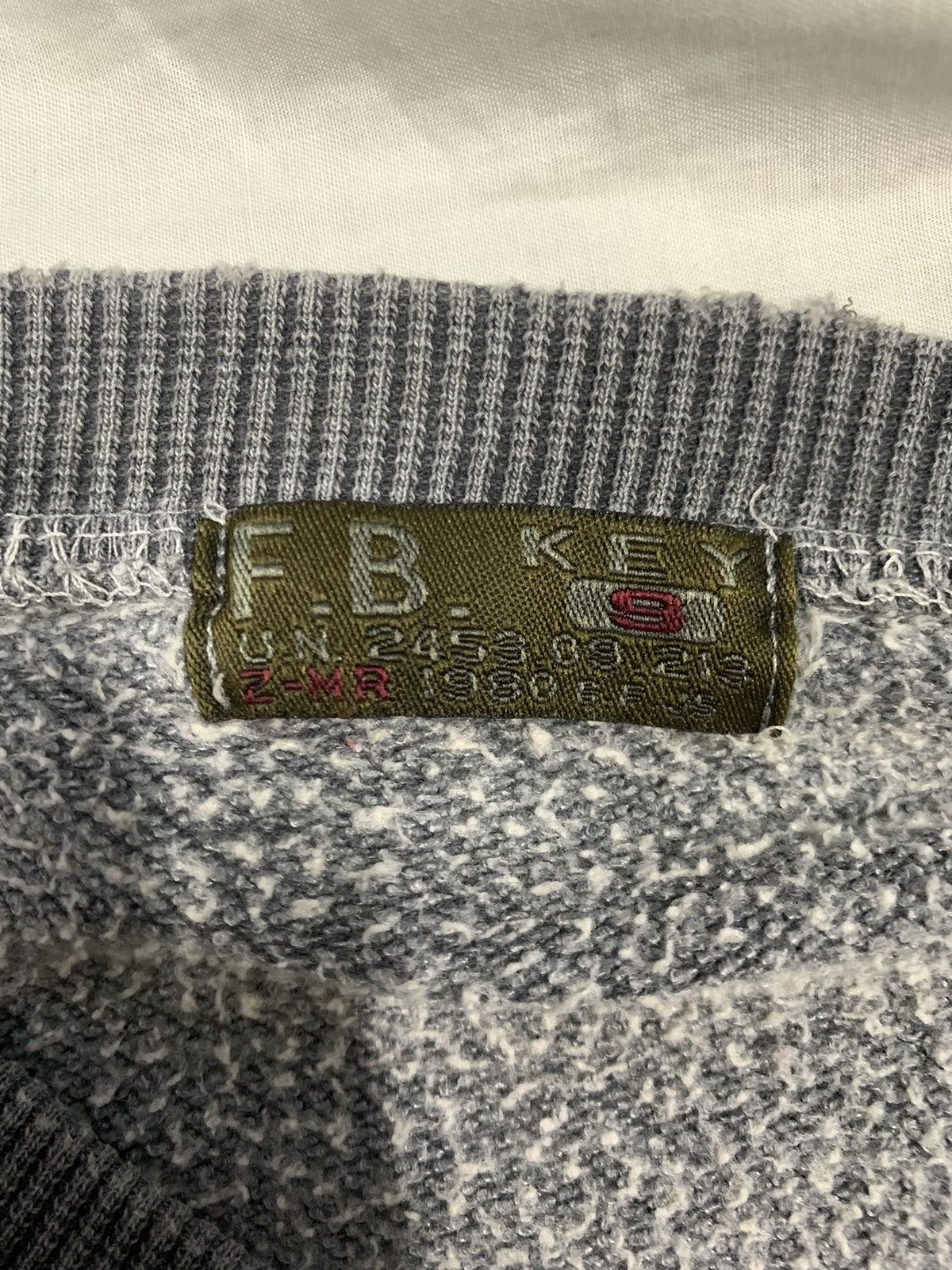 Japanese Brand Vintage Japanese Brand FB Key US Army Faded Sweatshirt Size US M / EU 48-50 / 2 - 15 Thumbnail