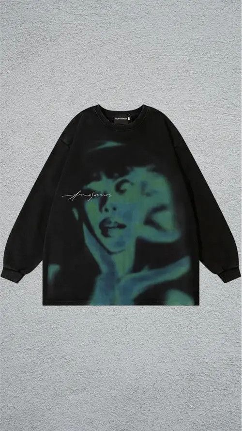 VIBE Vintage Streetwear Hip Hop Sweatshirt Hoodie y2k 90’s unisex Size US L / EU 52-54 / 3 - 1 Thumbnail