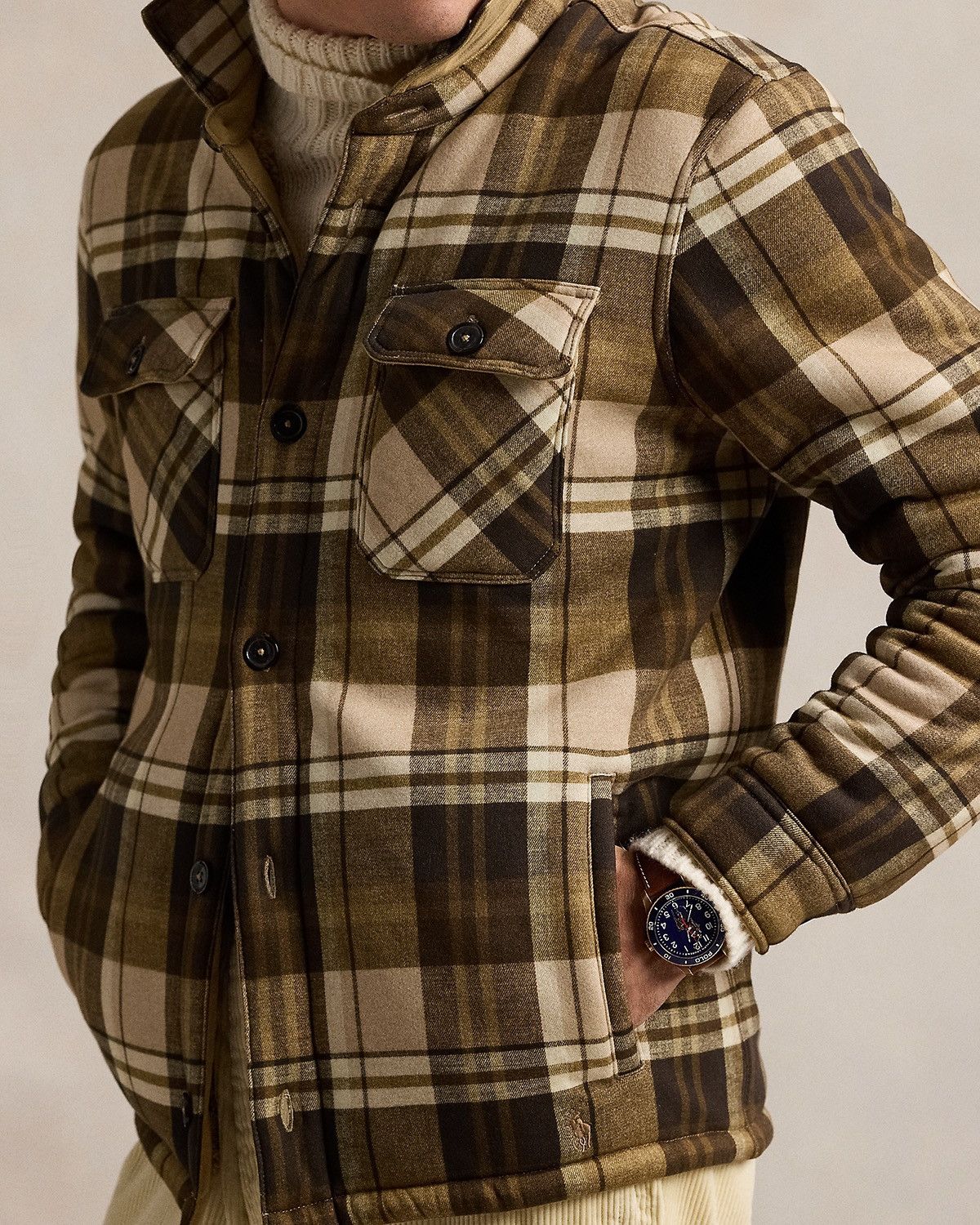 Polo Ralph Lauren Polo Ralph Lauren Plaid Fleece Shirt Jacket Men’s Size XL Size US XL / EU 56 / 4 - 2 Thumbnail