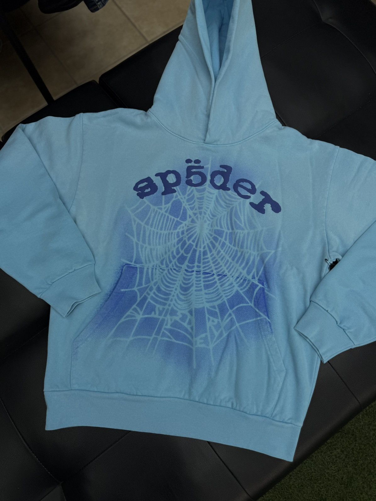 Sp5der Sp5der Worldwide Blue 2025 Hoodie Size M (NEW) Size US M / EU 48-50 / 2 - 4 Thumbnail