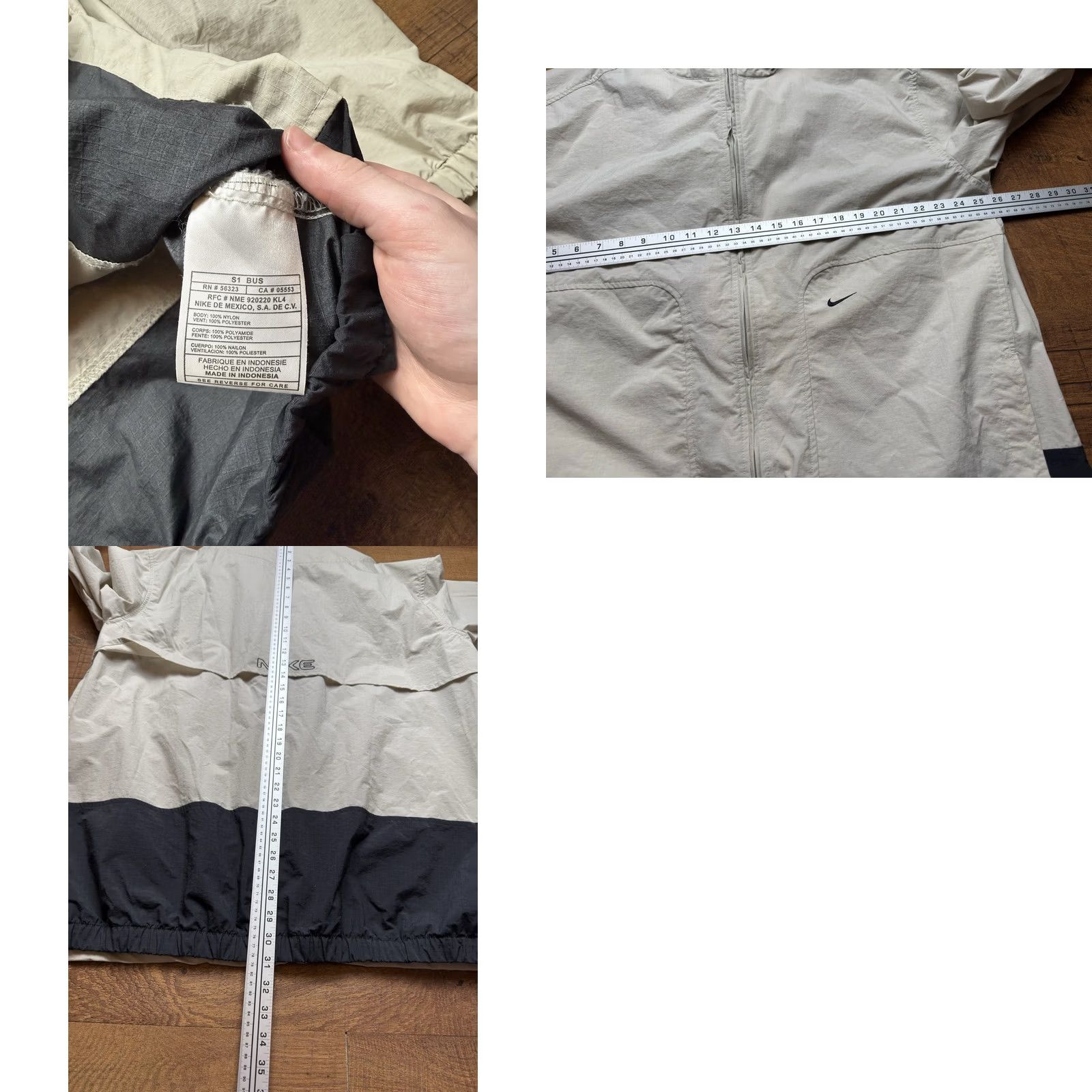 Nike VINTAGE Nike Track Jacket Mens 2XL Gray Full Zip Swoosh Grey Tag 90s Sports Size US XXL / EU 58 / 5 - 8 Thumbnail