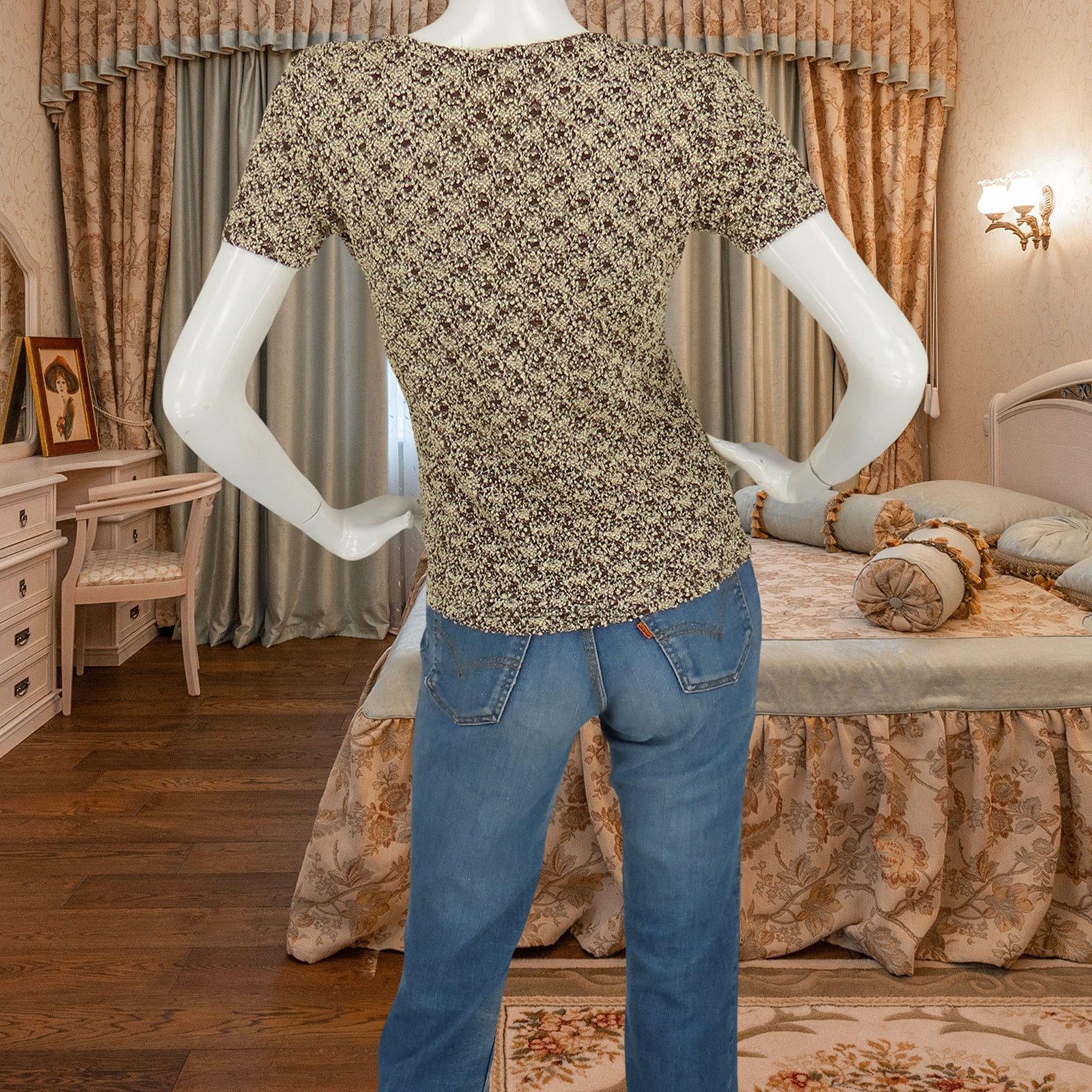 Other Nicola Vintage Sheer Top S Urban Chic Detail Trend Size S / US 4 / IT 40 - 4 Thumbnail