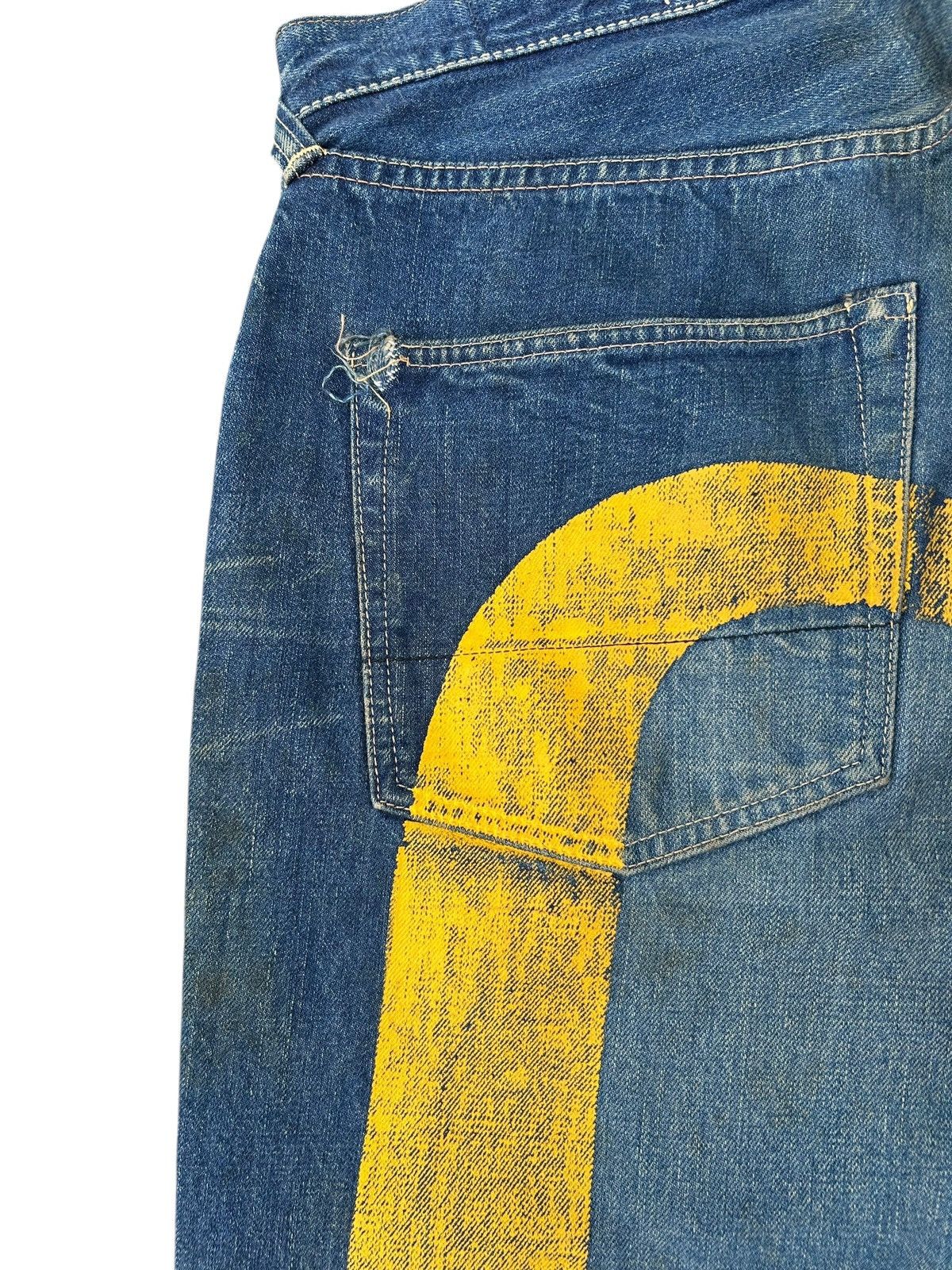 Evisu VINTAGE EVISU DAICOCK SELVEDGE MADE IN JAPAN DENIM JEANS Size US 33 - 12 Thumbnail