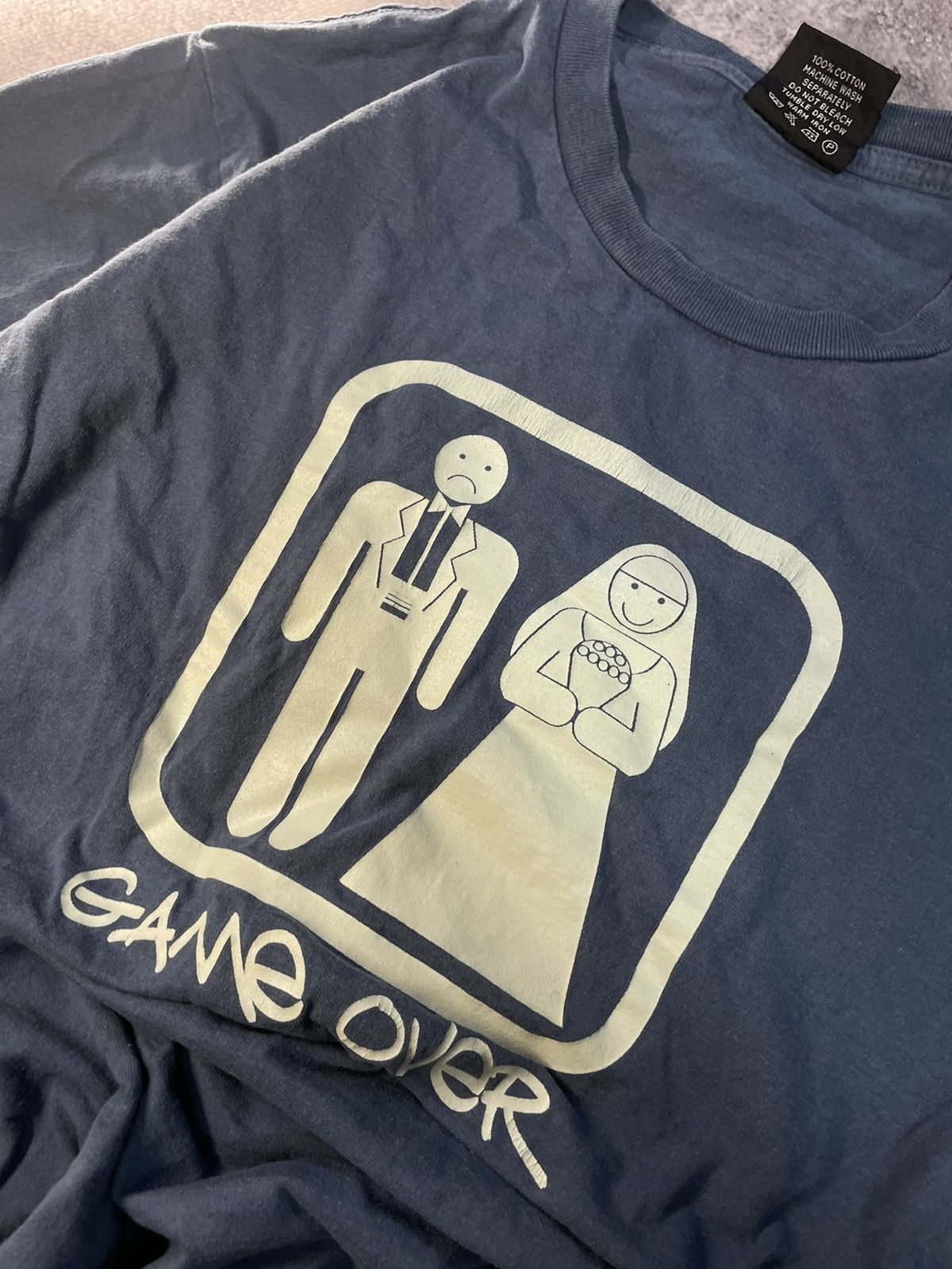 Vintage Game Over pornstar vintage t-shirts size M Funny tees Size US M / EU 48-50 / 2 - 4 Thumbnail