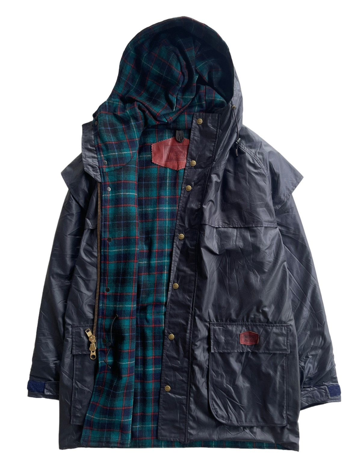 Woolrich Woolen Mills GRAIL🔥80s Woolrich Wax Water Resistant Wool Lined Parkas Size US M / EU 48-50 / 2 - 5 Thumbnail