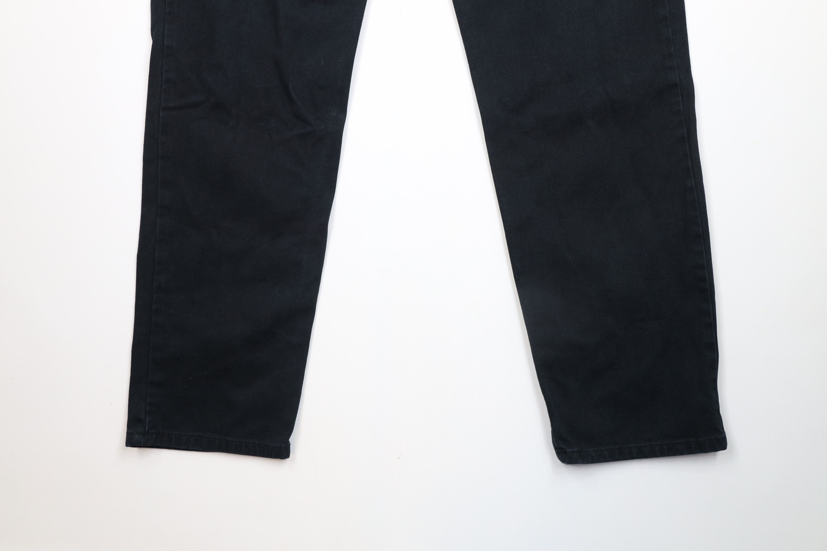 Calvin Klein × Vintage Vintage 90s Calvin Klein Spell Relaxed Fit Denim Jeans Black Size US 34 / EU 50 - 4 Thumbnail