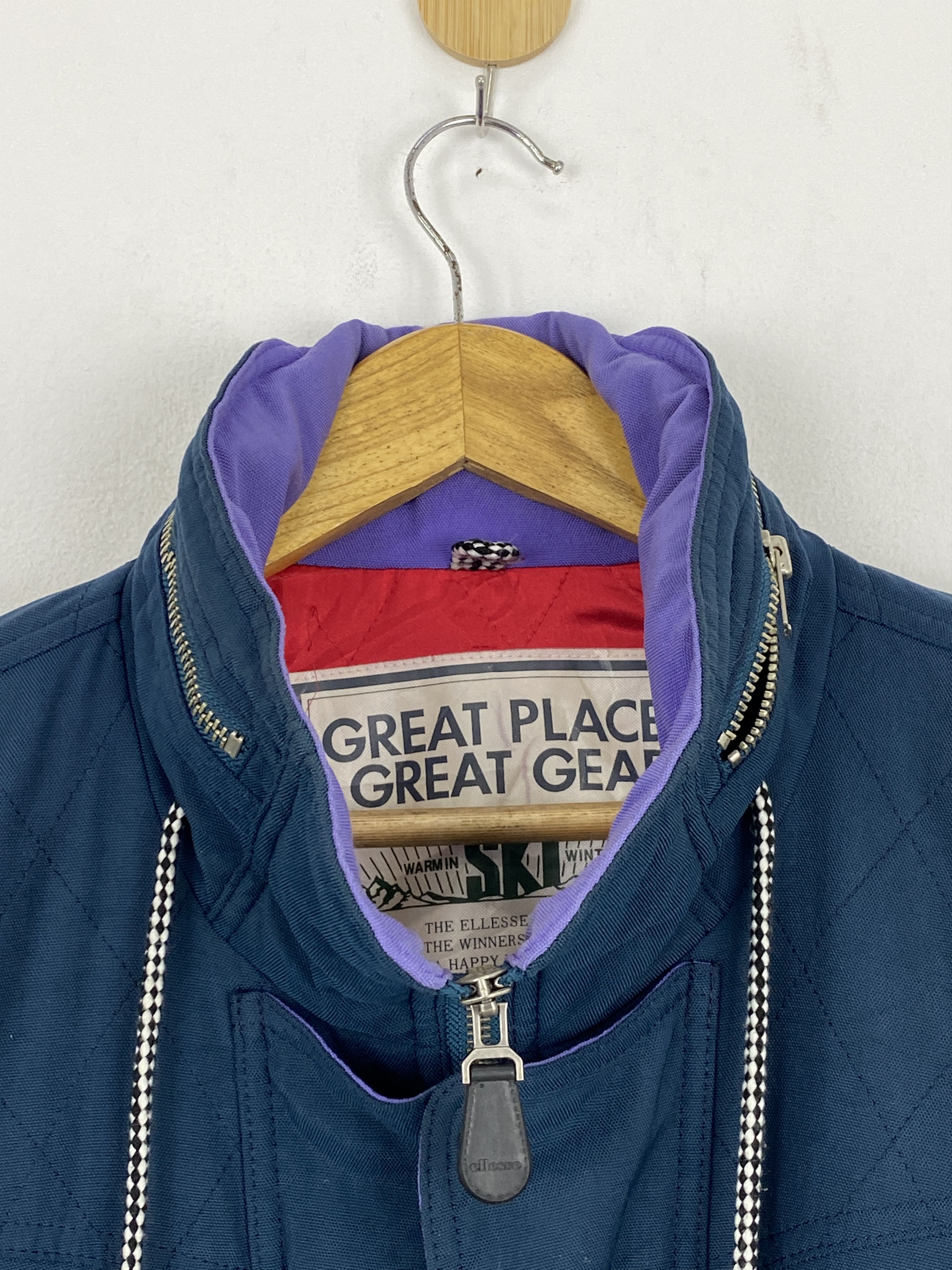Ellesse × Goldwin Vintage Ellesse By Goldwin Bomber Ski Jacket Size US L / EU 52-54 / 3 - 12 Thumbnail