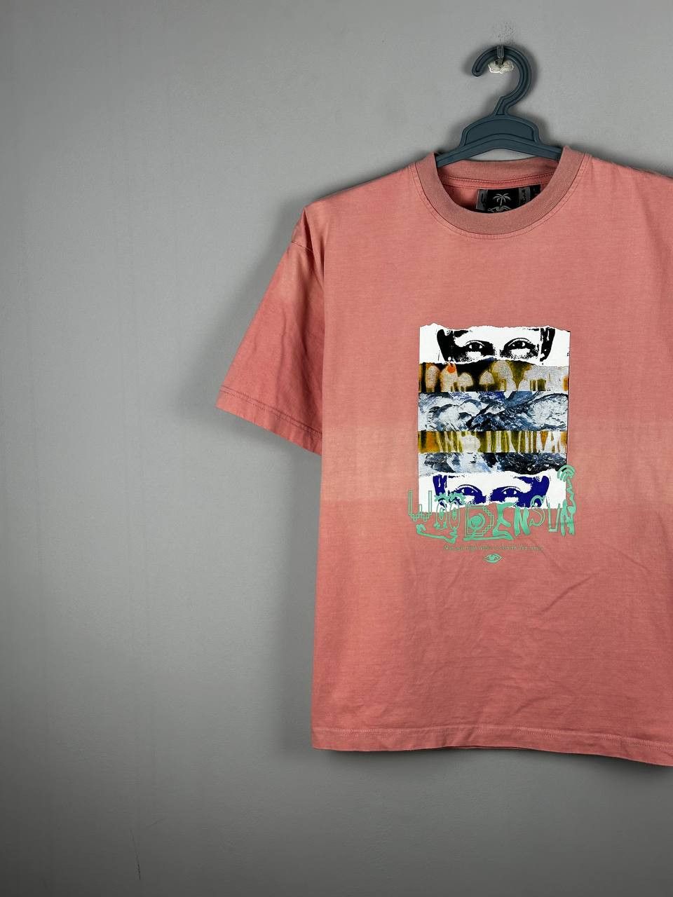 Japanese Brand Woodensun Streetwear Pink Oversized T Shirt Size US L / EU 52-54 / 3 - 2 Thumbnail