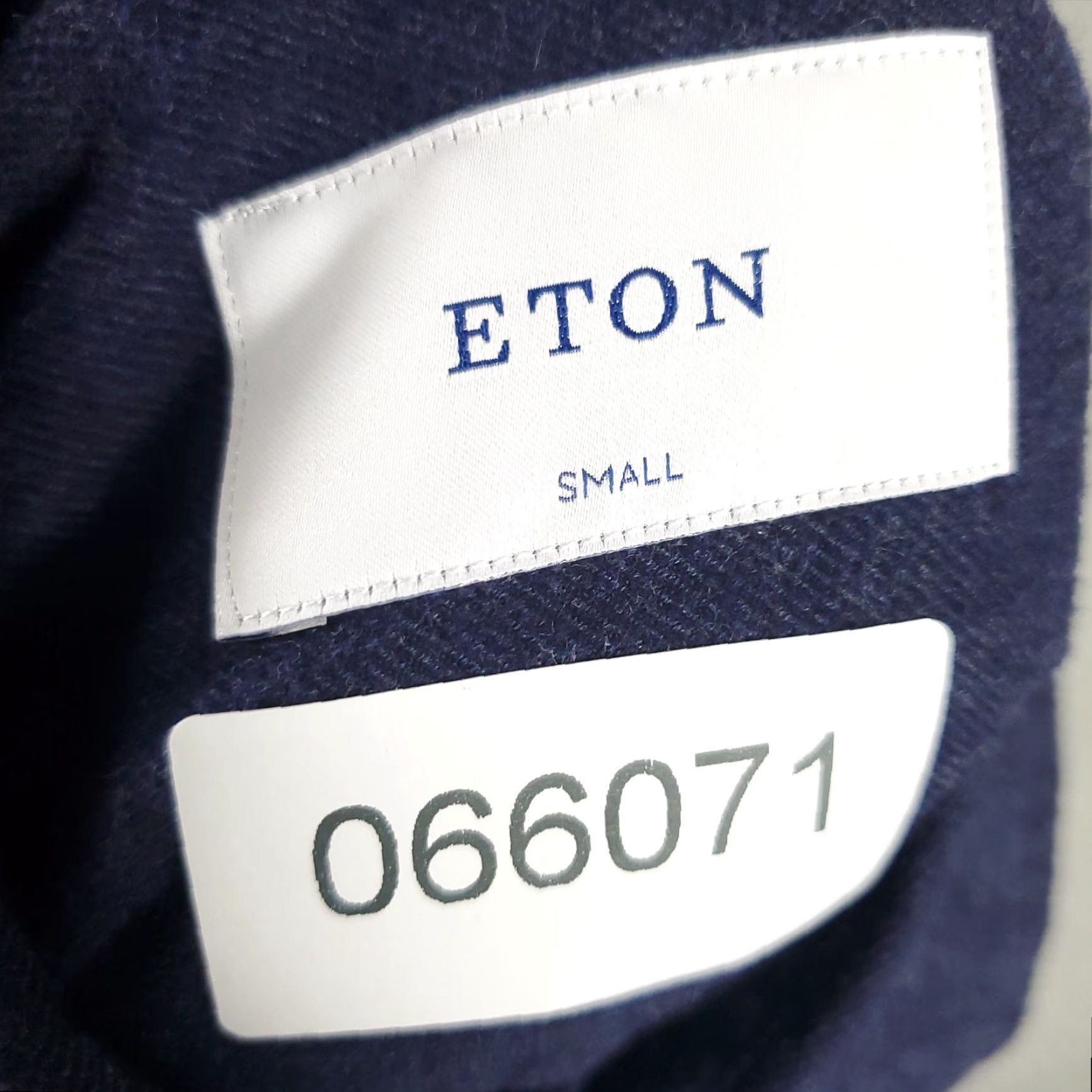 Eton Eton Shirt Mens Size S Blue Flannel Button-Up Long Sleeve Casual Cotton Size US S / EU 44-46 / 1 - 8 Thumbnail