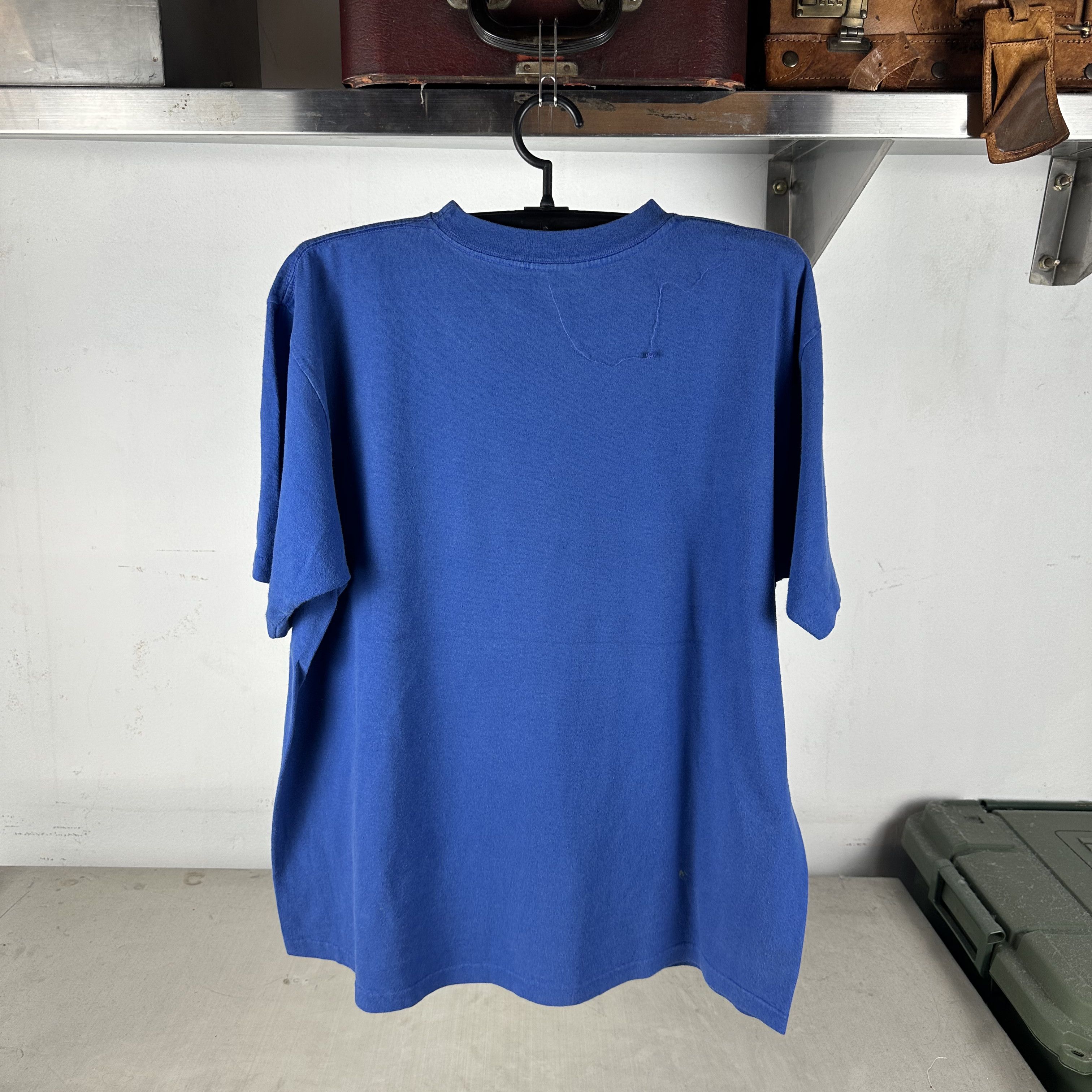 Vintage 90s Duke Blue Devils NCAA Mascot Single Stitch T-Shirt Size US XL / EU 56 / 4 - 9 Thumbnail