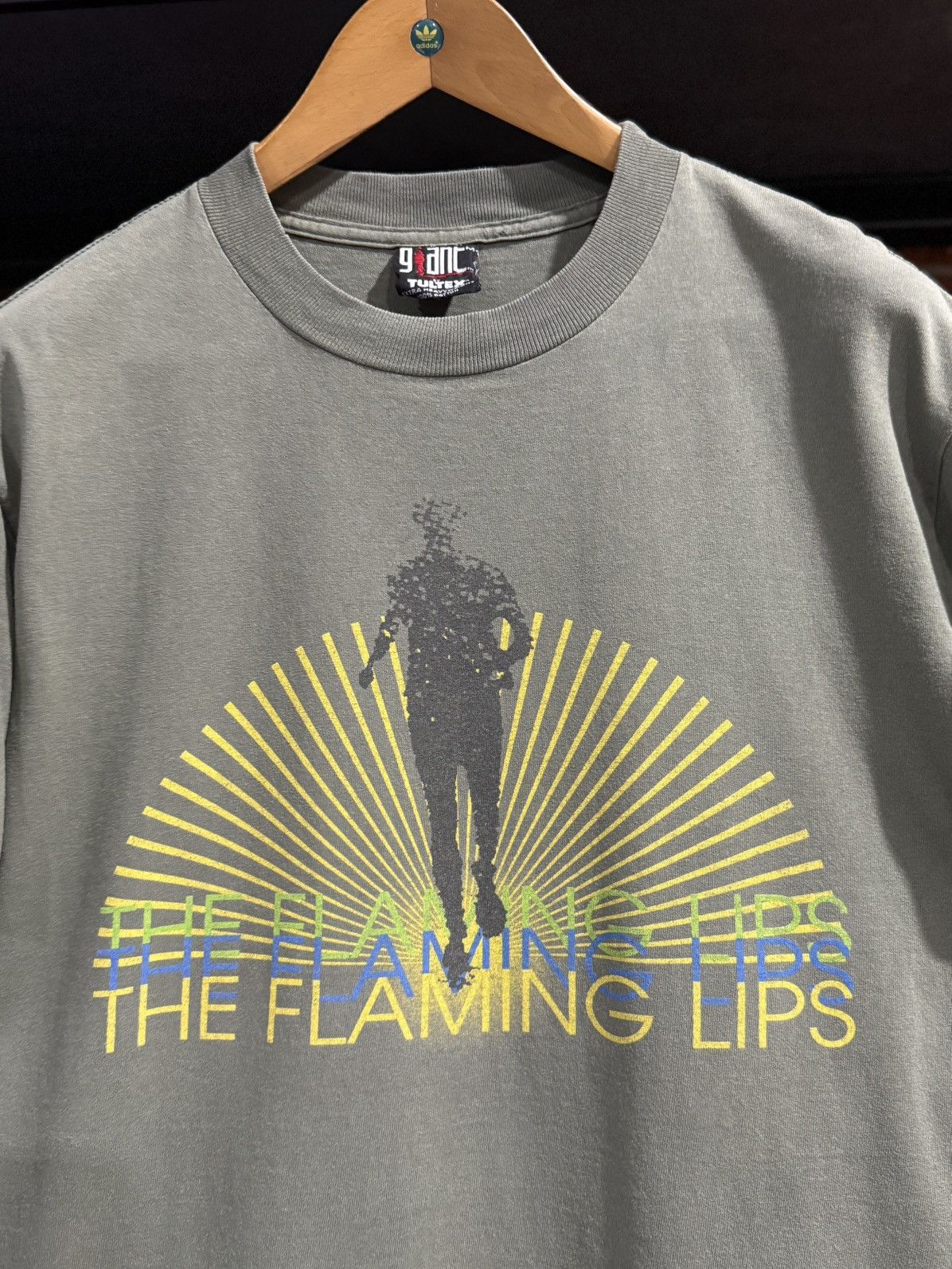 Band Tees × Vintage Vintage 90s The Flaming Lips Promo Faded Tee Size US M / EU 48-50 / 2 - 3 Thumbnail