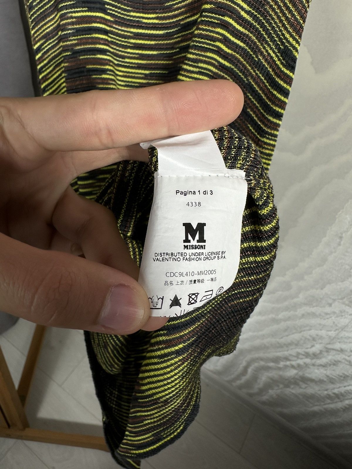 Other Missoni Tank Top Wavy Striped Size L / US 10 / IT 46 - 9 Thumbnail