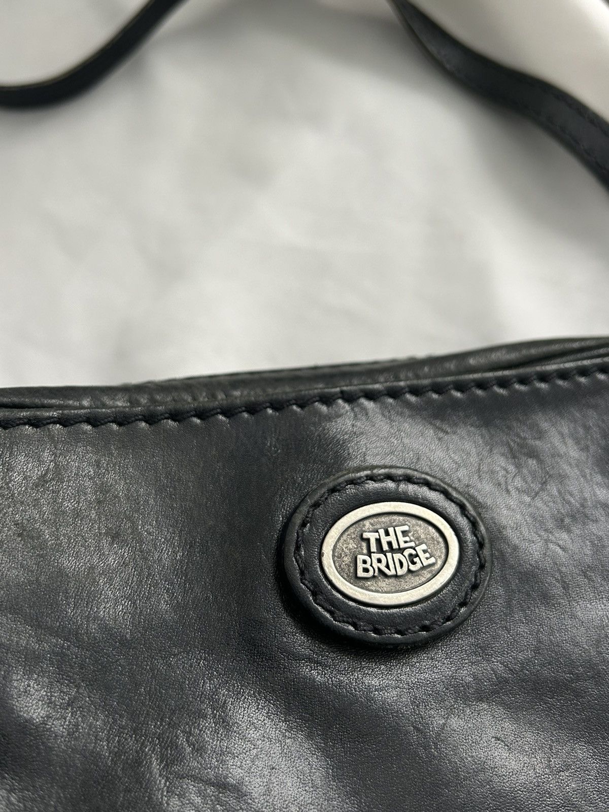Vintage The Bridge Classic Black Leather Bag Size ONE SIZE - 6 Thumbnail