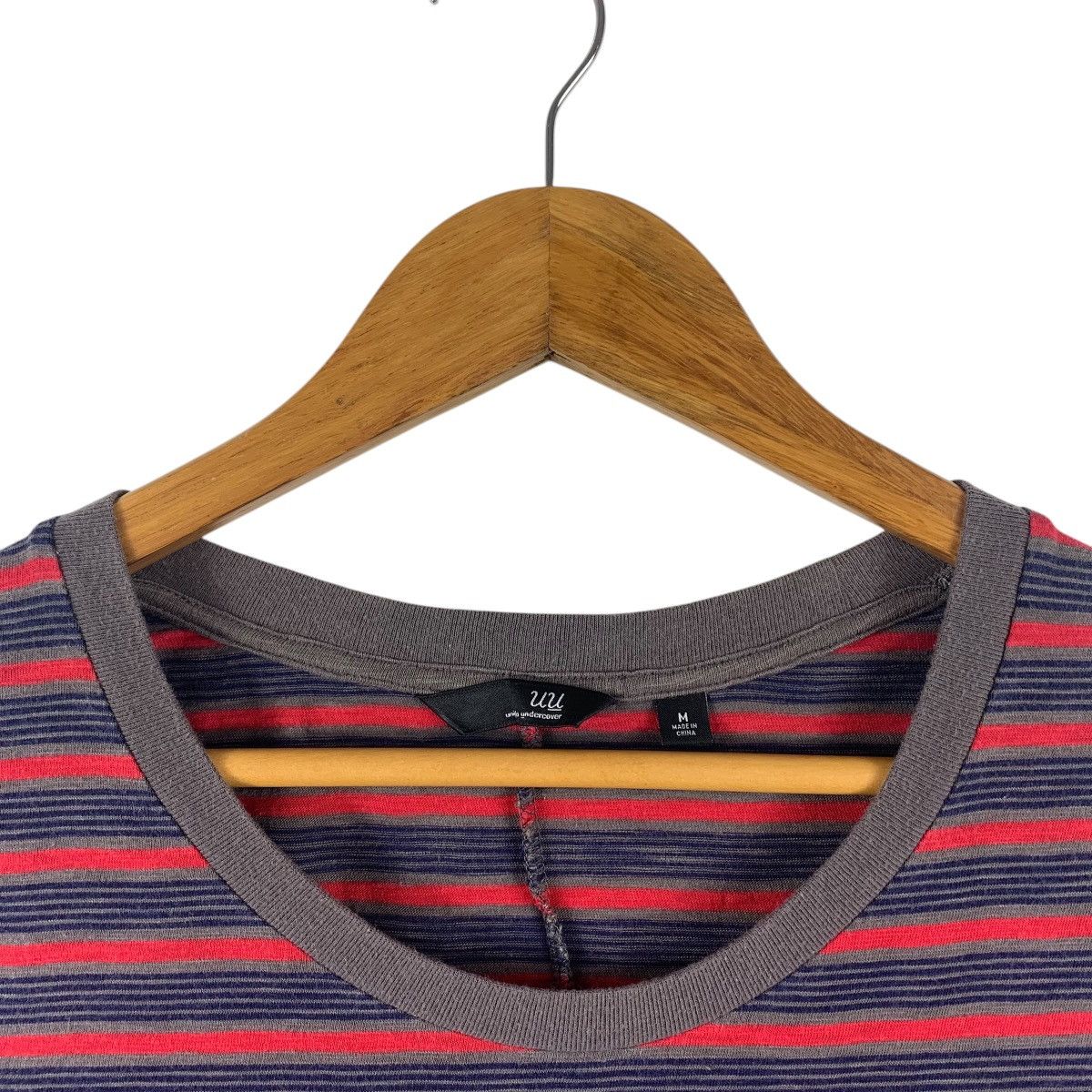 Japanese Brand × Undercover × Uniqlo UNIQLO X UNDERCOVER stripe tee Size US M / EU 48-50 / 2 - 5 Thumbnail