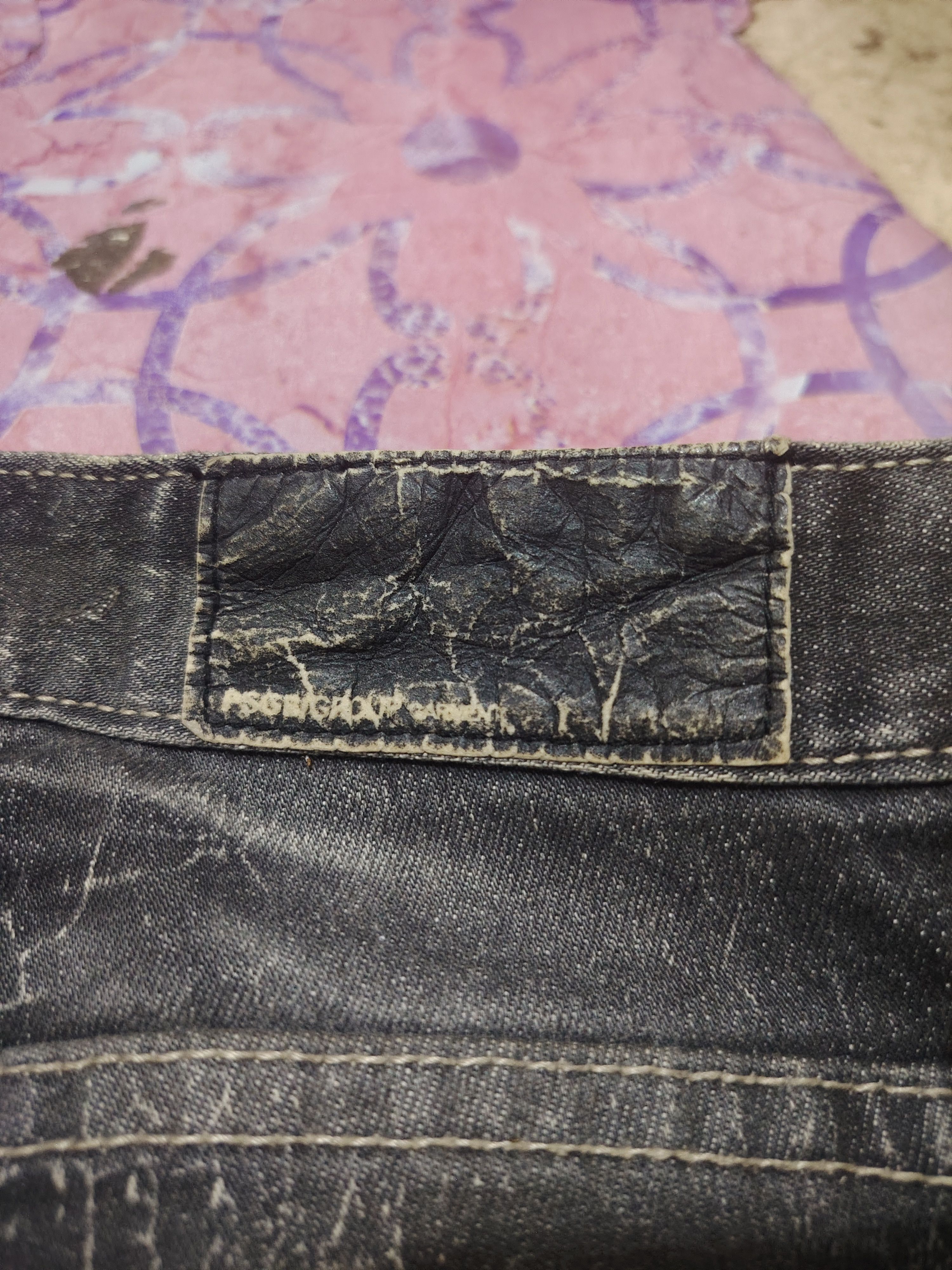 Hysteric Glamour Japanese PSGB Skinny stretch Jeans inspired rick owens style Size US 31 - 18 Thumbnail
