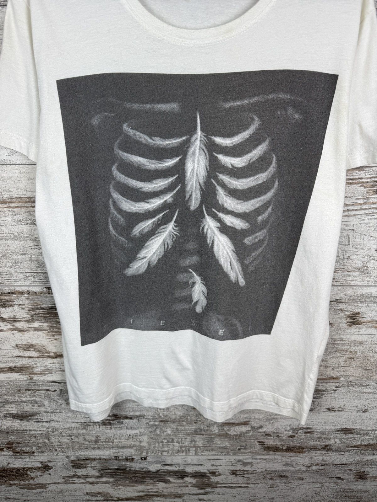 Diesel × Diesel Black Gold × Vintage Mens Vintage Diesel T-shirt skeleton tee archive black gold Size US M / EU 48-50 / 2 - 4 Thumbnail