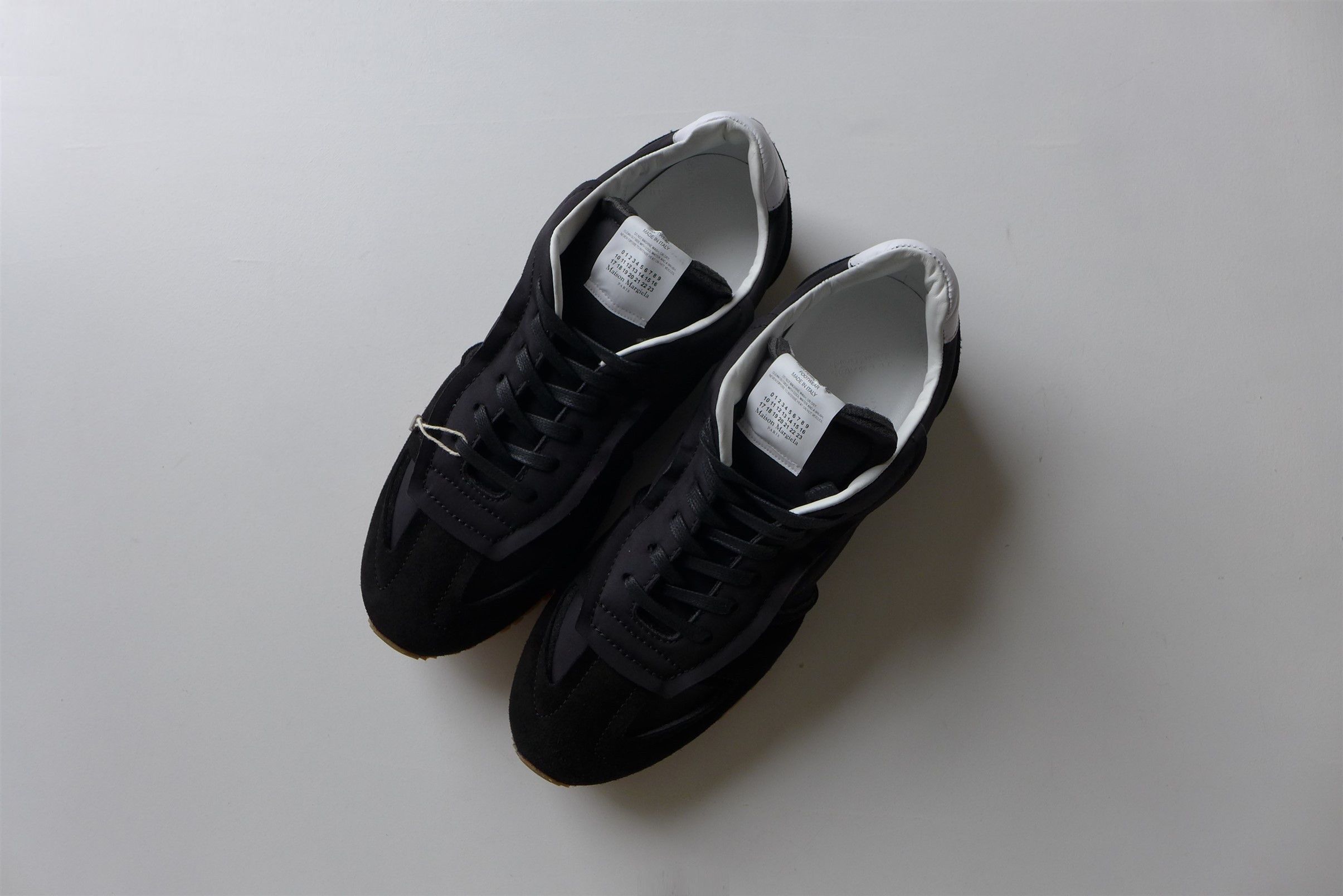 Maison Margiela Margiela Black Runner Sneakers Size US 11 / EU 44 - 6 Thumbnail
