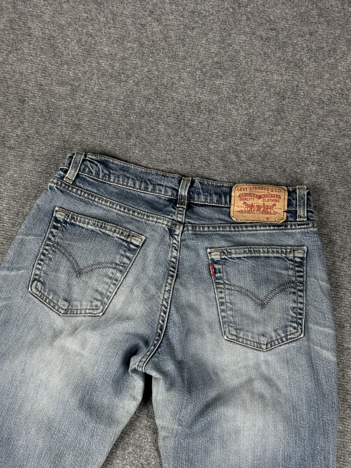 Levi's Vintage Clothing × Vintage Vintage Levis Flared Jeans denim pants y2k Size 30" / US 8 / IT 44 - 4 Thumbnail