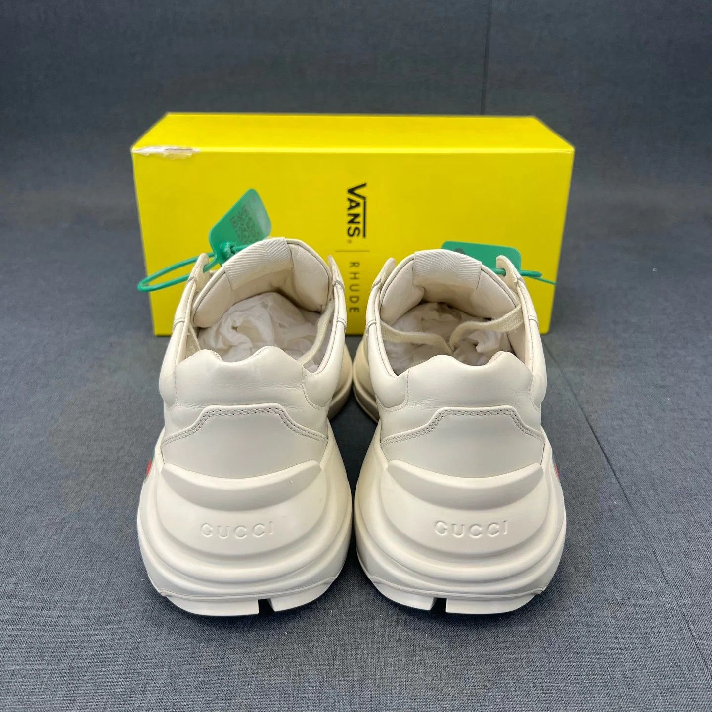 Gucci Gucci Rhyton Ivory 40.5 Like new Size US 10.5 / IT 40.5 - 5 Thumbnail