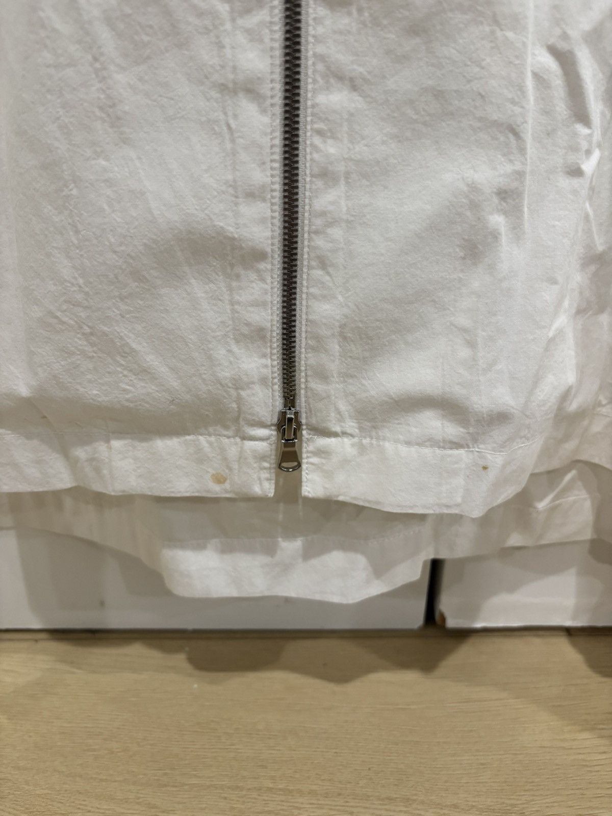 SMOCK SMOCK Enzo Shirt Crushed Cotton in White Size US L / EU 52-54 / 3 - 6 Thumbnail