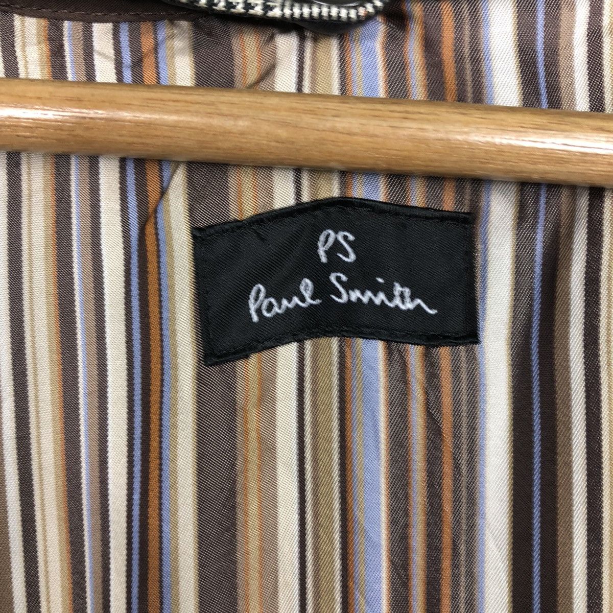 Paul Smith 📌Vintage Biker Bondage Jacket Paul Smith Striped Blanket Size US M / EU 48-50 / 2 - 19 Thumbnail