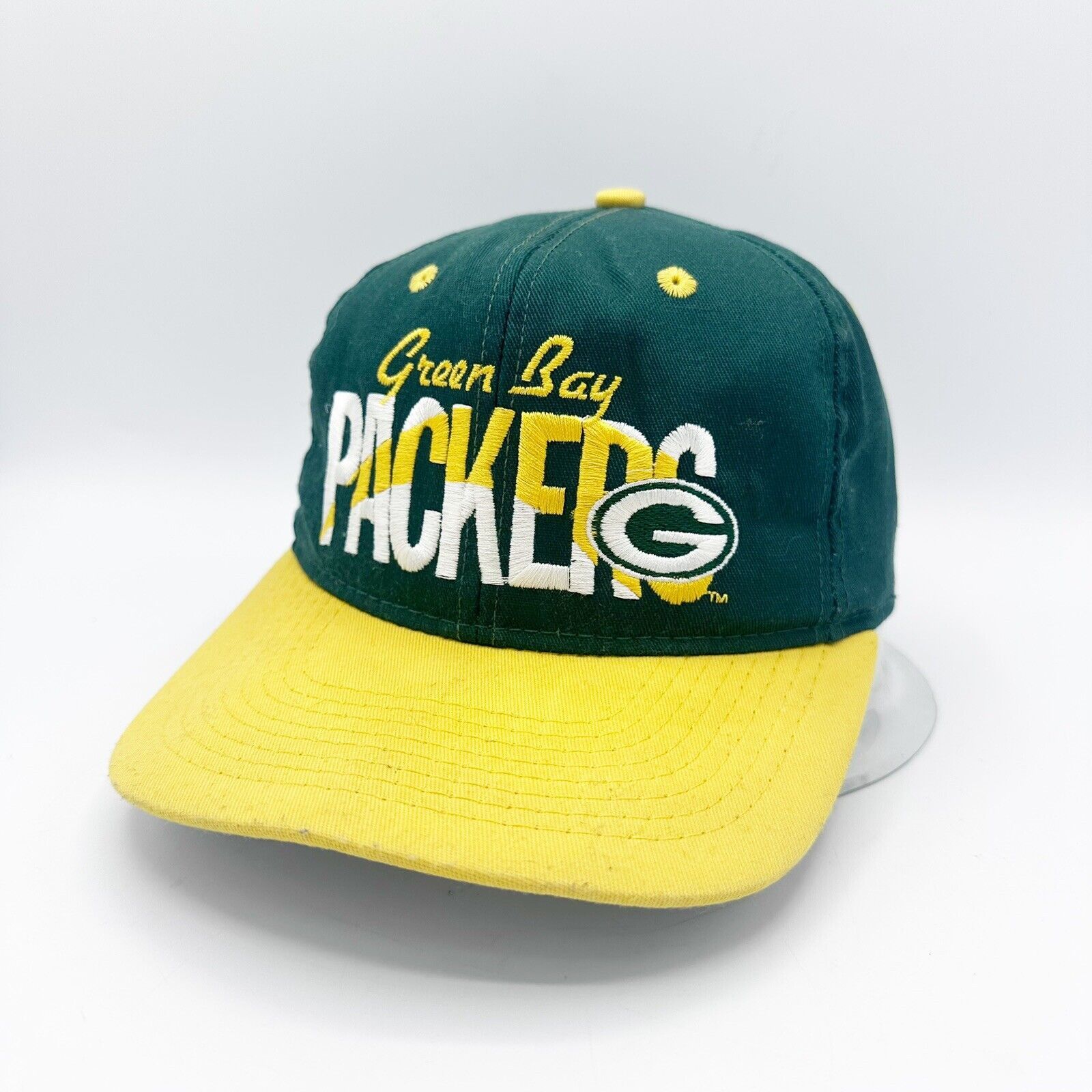 NFL × Vintage Vintage Green Bay Packers Hat Snapback OSFA #1 Apparel NFL Size ONE SIZE - 1 Thumbnail