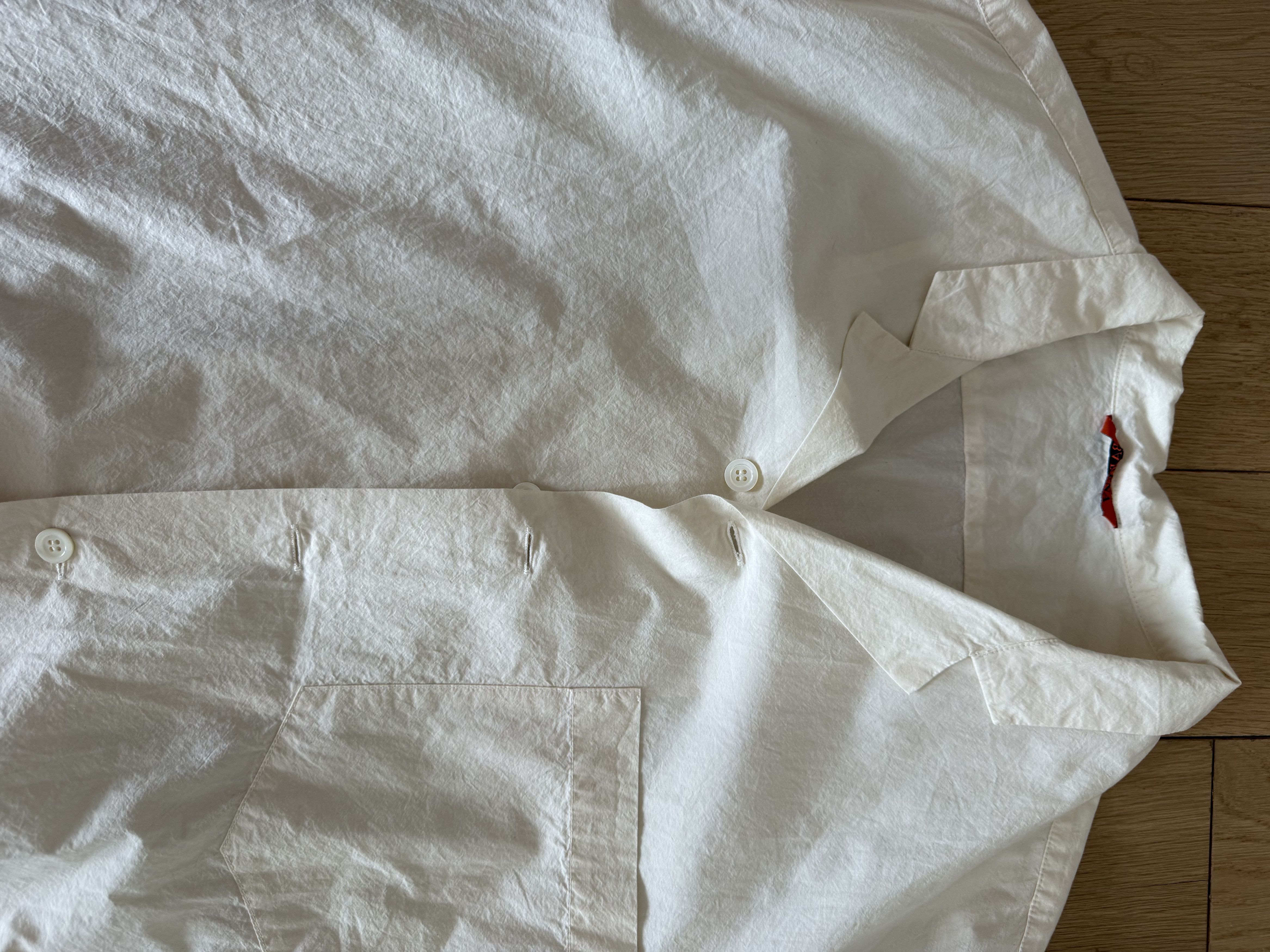 Barena Barena Venezia Open-Collar Cotton Shirt Size US M / EU 48-50 / 2 - 4 Thumbnail