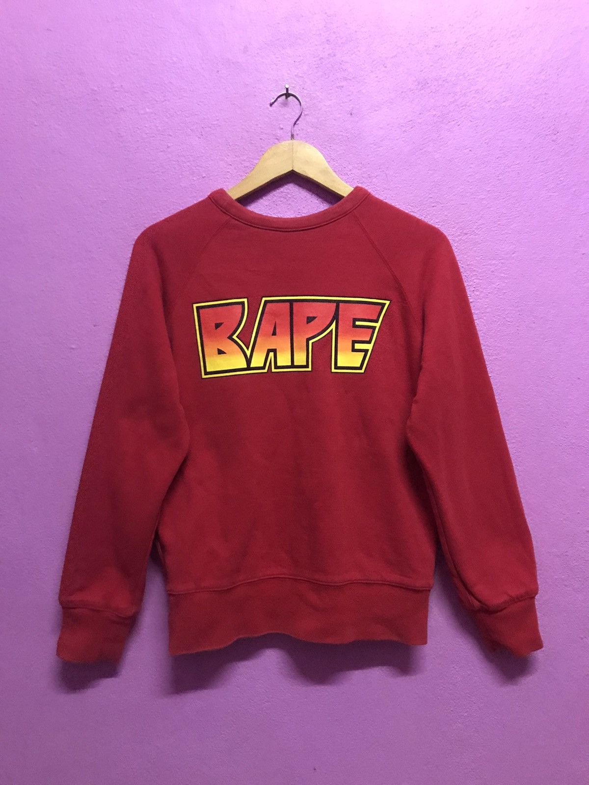 Bape Reversible Crewneck Size S / US 4 / IT 40 - 2 Thumbnail