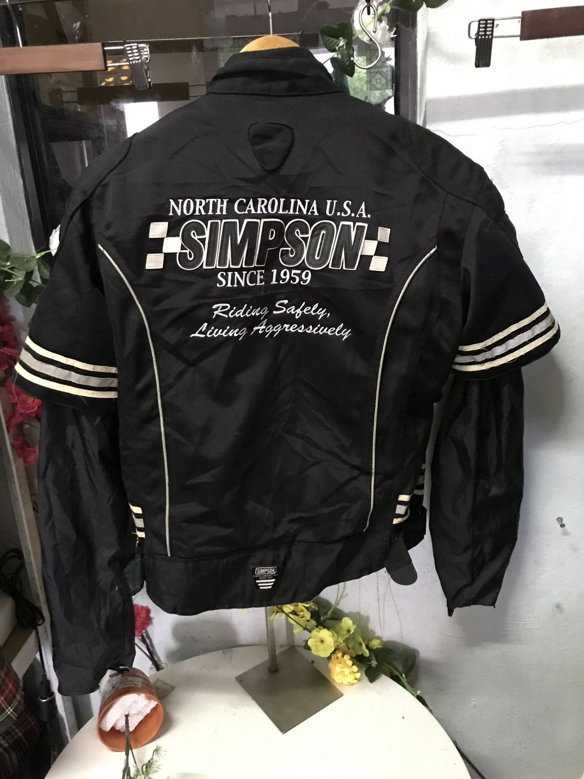 The Simpsons RACING JACKET THE SIMPSON Size US L / EU 52-54 / 3 - 2 Thumbnail