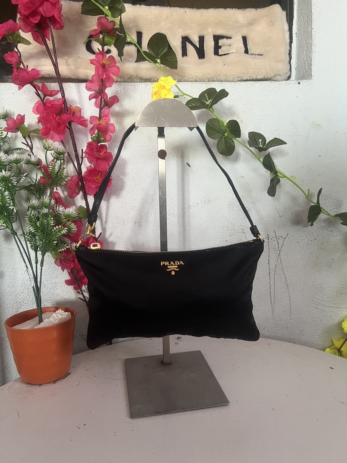 Prada OFFER✅Authentic Prada Black Ponchete Size ONE SIZE - 2 Thumbnail