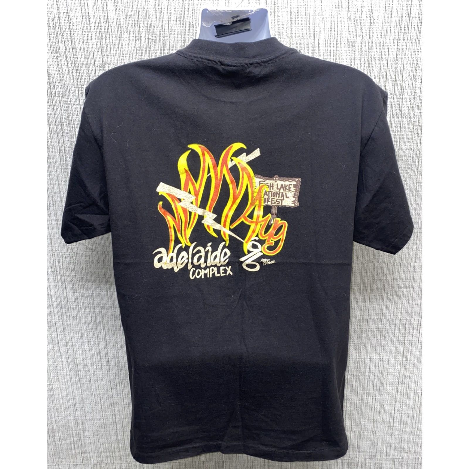 Hanes Hanes Beefy-T Mens Black ADELAIDE Short Sleeve AMBER SORENSEN T-Shirt L Size US L / EU 52-54 / 3 - 2 Thumbnail