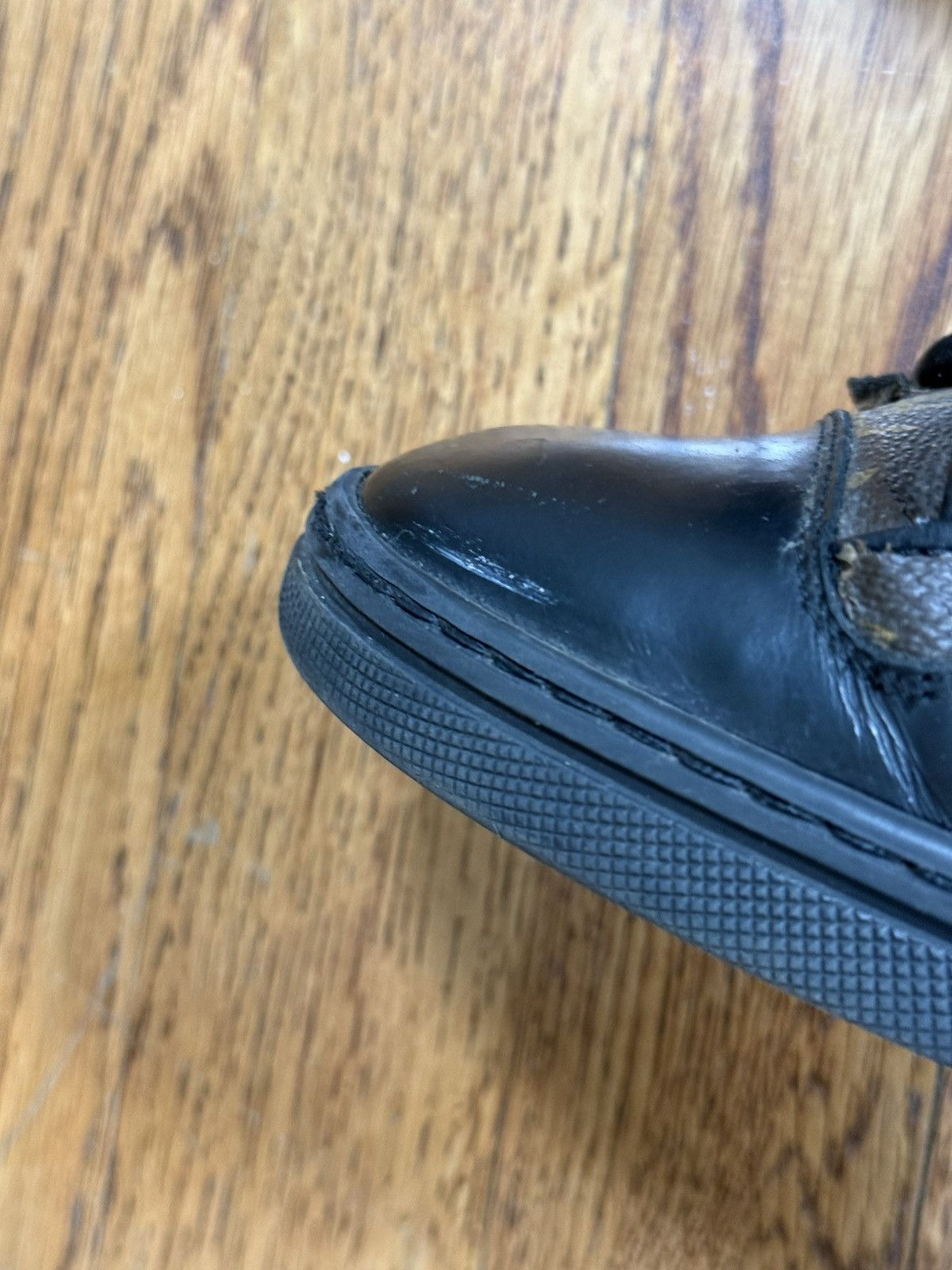 Louis Vuitton Louis Vuitton Calfskin Monogram Slalom Sneakers Leather Size US 9.5 / EU 42-43 - 7 Thumbnail