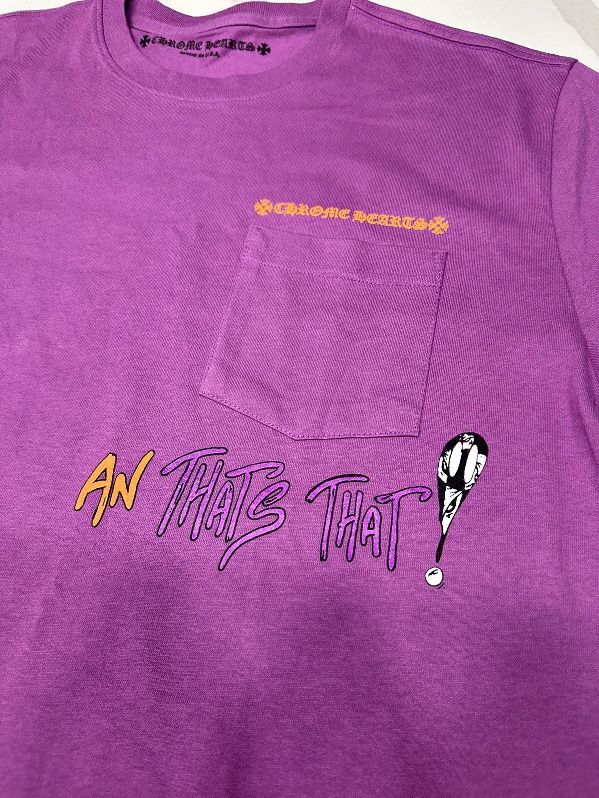 Chrome Hearts 🔥Chrome Hearts Mattyboy Purple Short Sleeve Tee🔥 Size US L / EU 52-54 / 3 - 3 Thumbnail