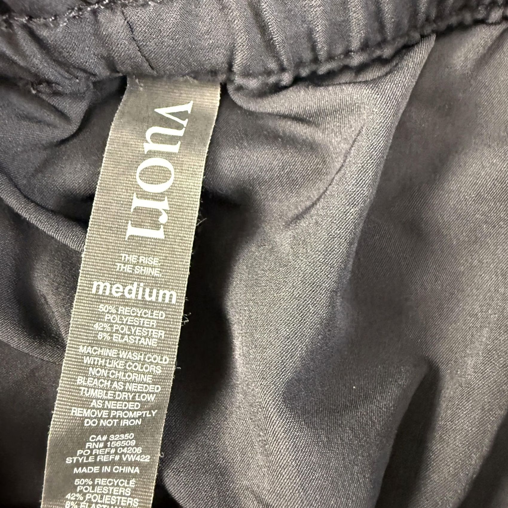 Vuori Vuori Jogger Pants Womens M Gray Elastic Waist Zip Pocket VW422 Size 32" / US 10 / IT 46 - 5 Thumbnail