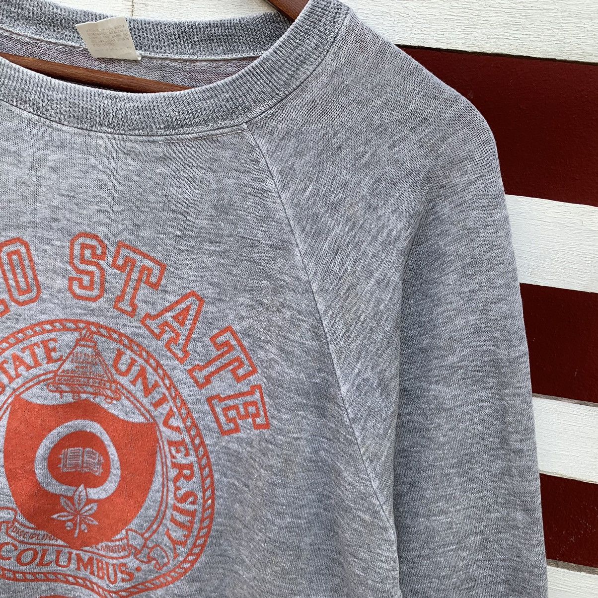 Vintage Vintage 80s Faded Sportwear Ohio State University Sweatshirt Size US S / EU 44-46 / 1 - 4 Thumbnail