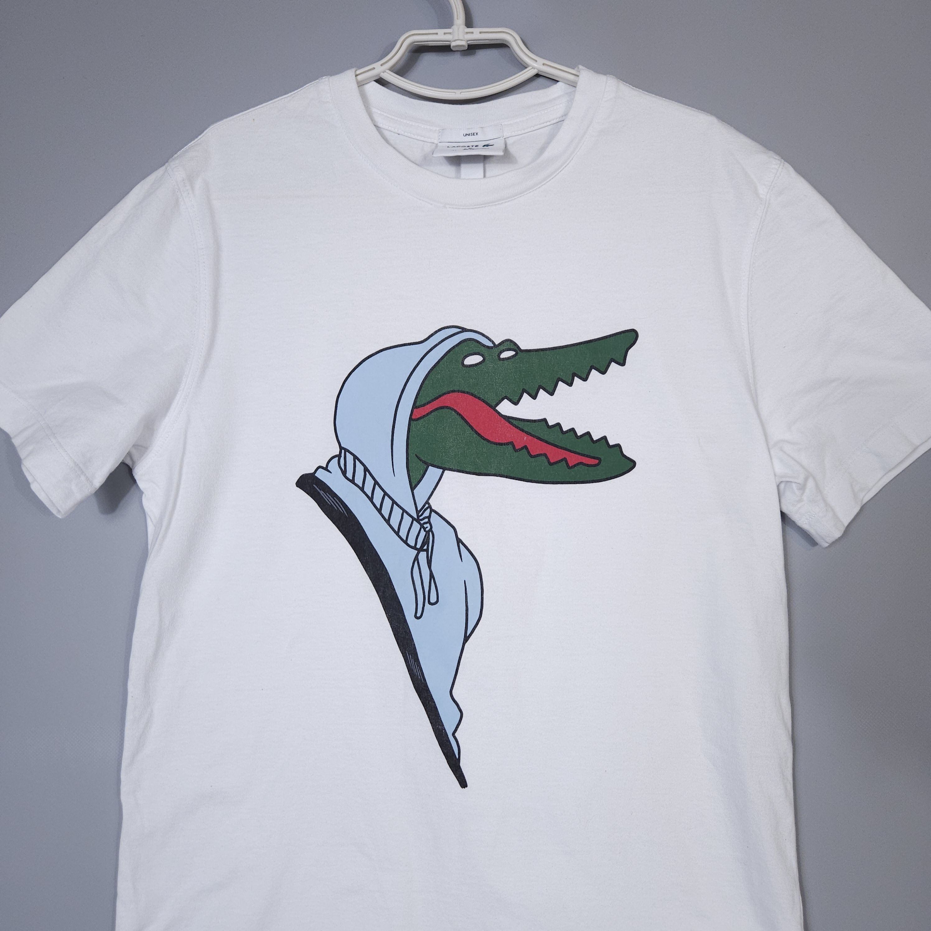 Lacoste LACOSTE x Jean-Michel Tixier T-shirt Unisex size S Size US S / EU 44-46 / 1 - 2 Thumbnail