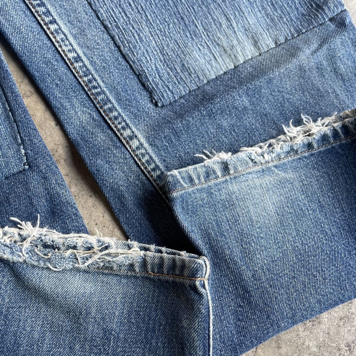 Levi's Vintage Clothing 🔥Vintage Levis 508 Custom Patchworks Ripped Distress Jeans Size US 33 - 8 Thumbnail