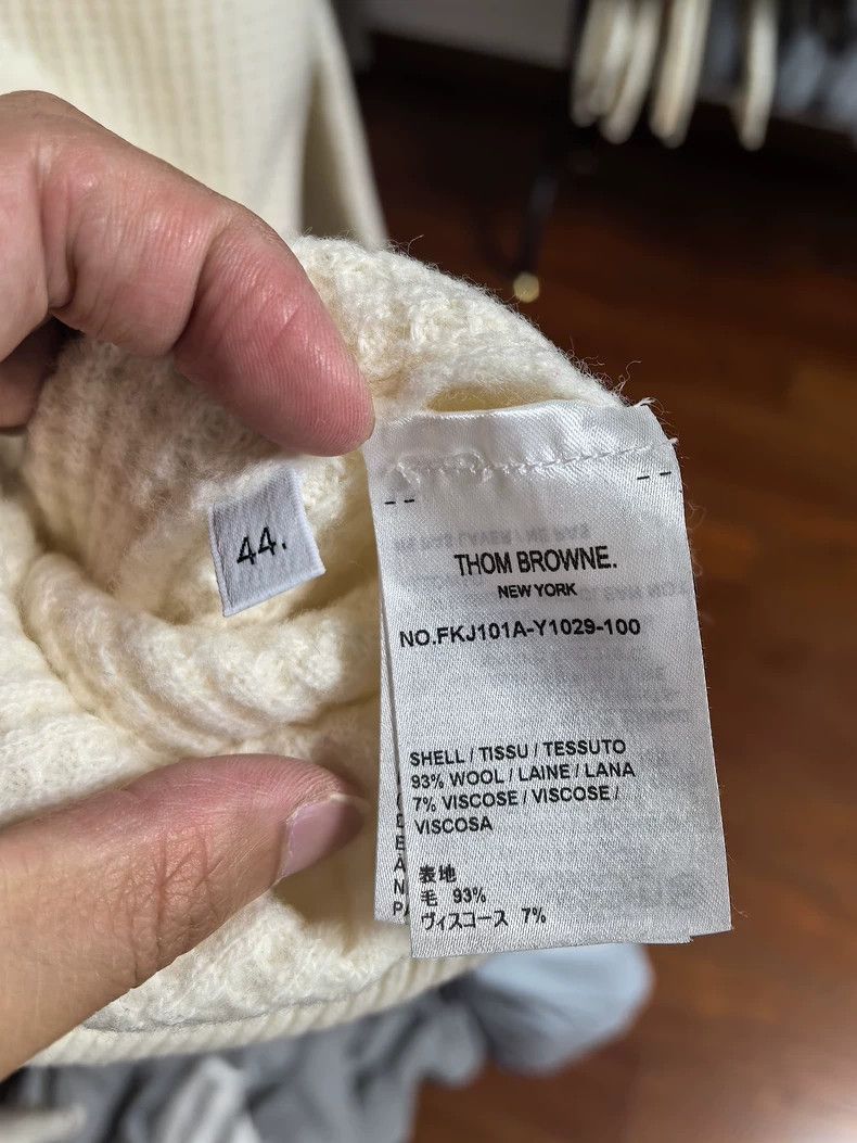 Thom Browne Thom Browne size44 a cardigan, a cardigan sweater Size L / US 10 / IT 46 - 5 Thumbnail