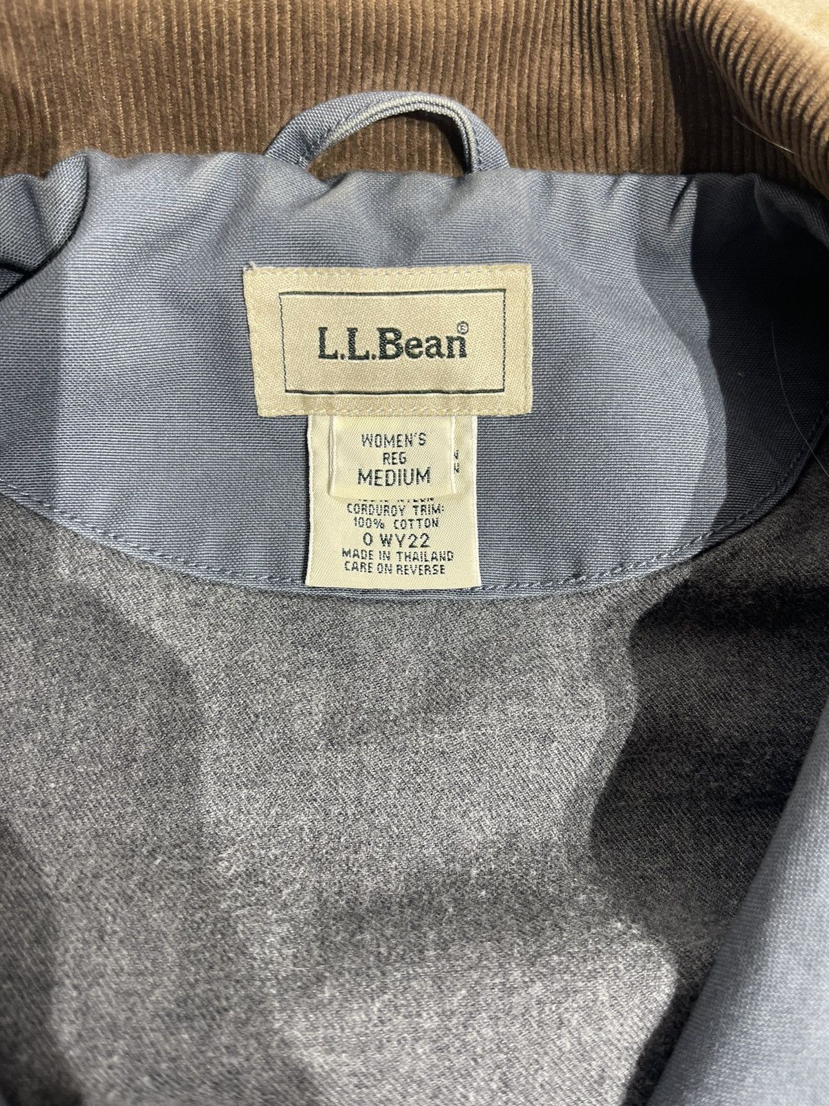 L.L. Bean × Vintage Vintage 90s LL. Bean Corduroy Jacket Size US L / EU 52-54 / 3 - 4 Thumbnail