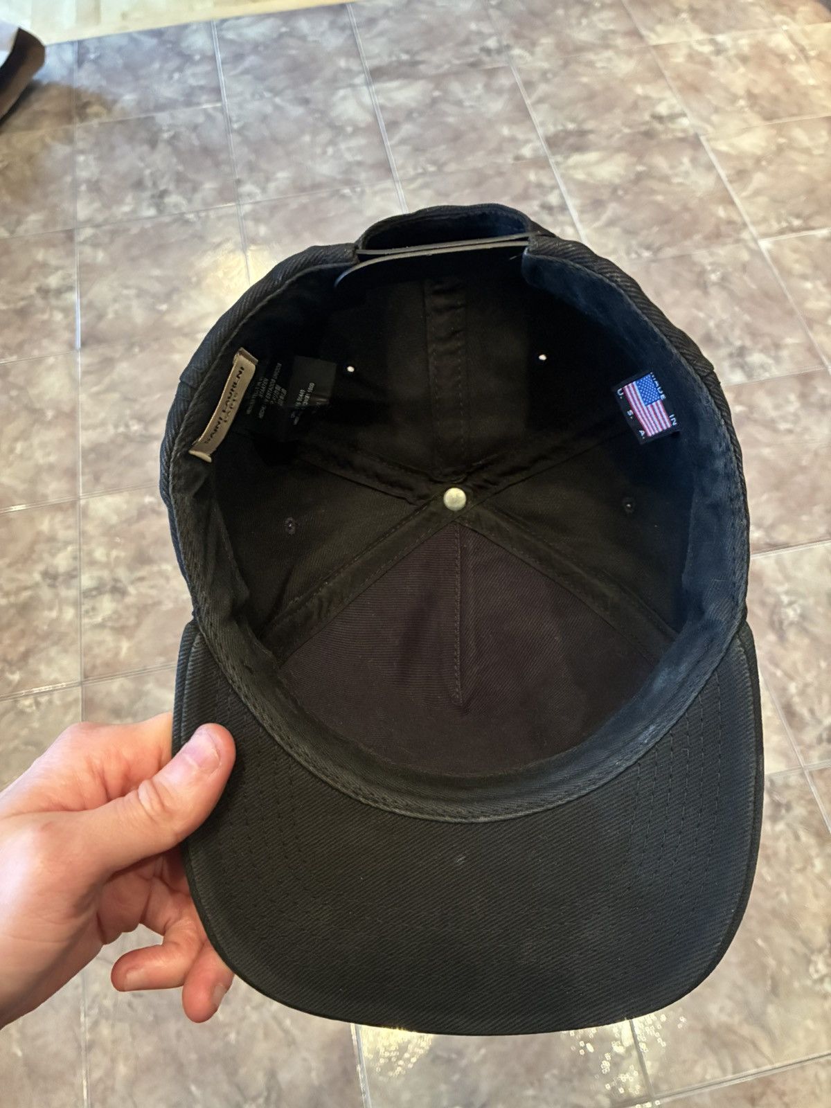Saint Laurent Paris Saint Laurent Palladium Baseball Cap Size ONE SIZE - 5 Thumbnail