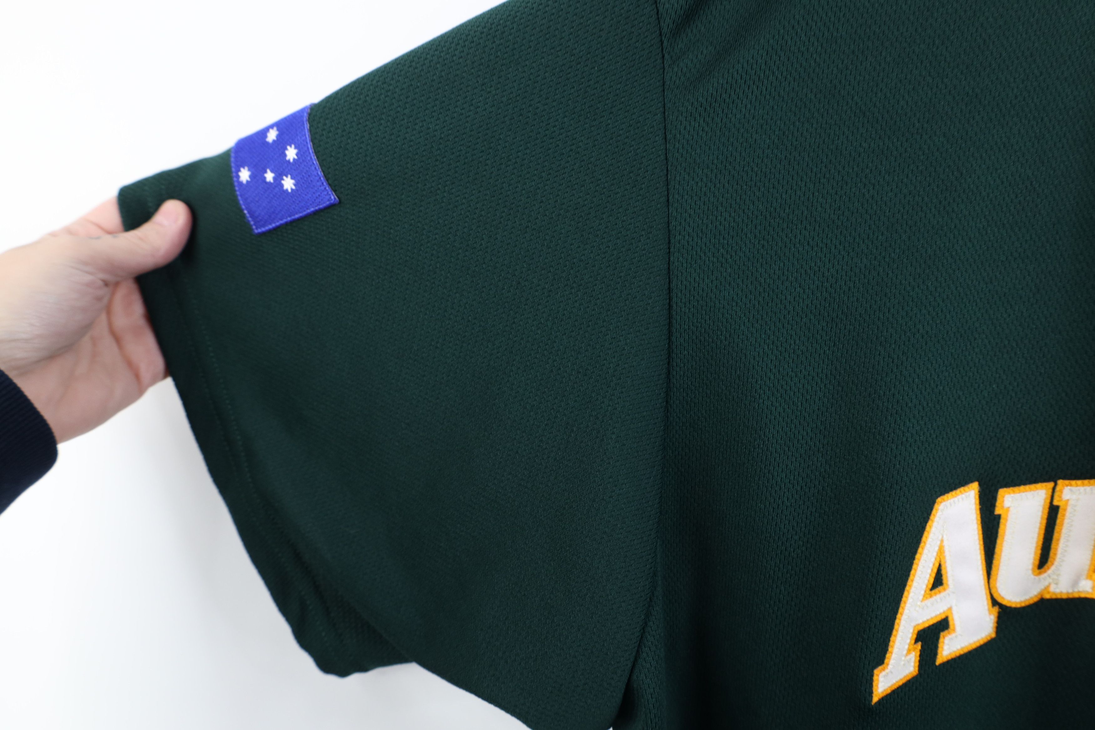 Majestic Majestic Cool Base Baseball Classic Australia Jersey Green Size US XXL / EU 58 / 5 - 6 Thumbnail