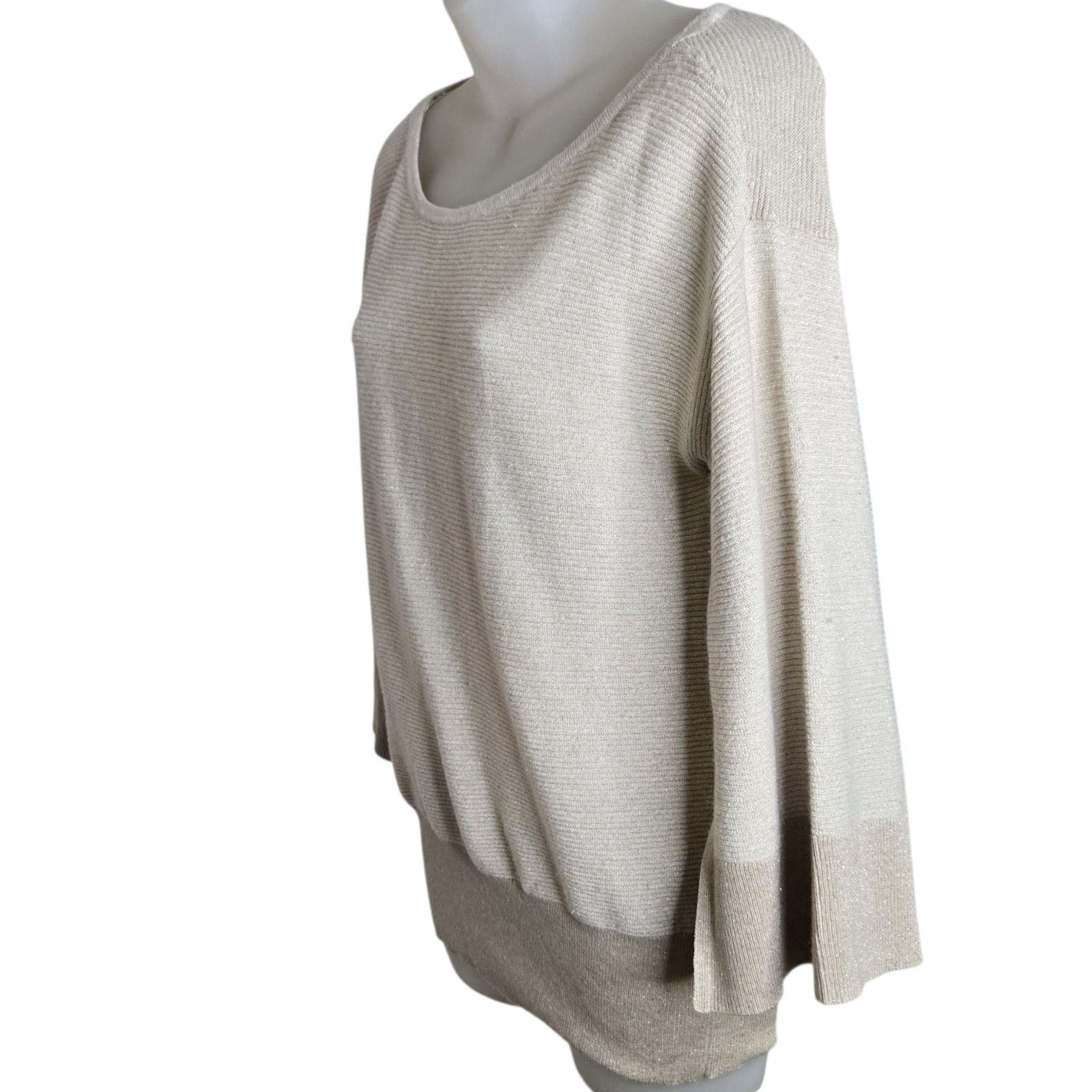 White House Black Market White House Black Market Womens Scoop Neck Sweater XS Size XS / US 0-2 / IT 36-38 - 4 Thumbnail