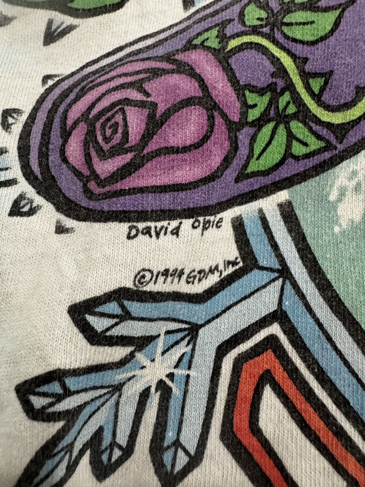Grateful Dead Grateful Dead , Bear Snowboarding, Vintage Tee-Shirt Size US XL / EU 56 / 4 - 2 Thumbnail